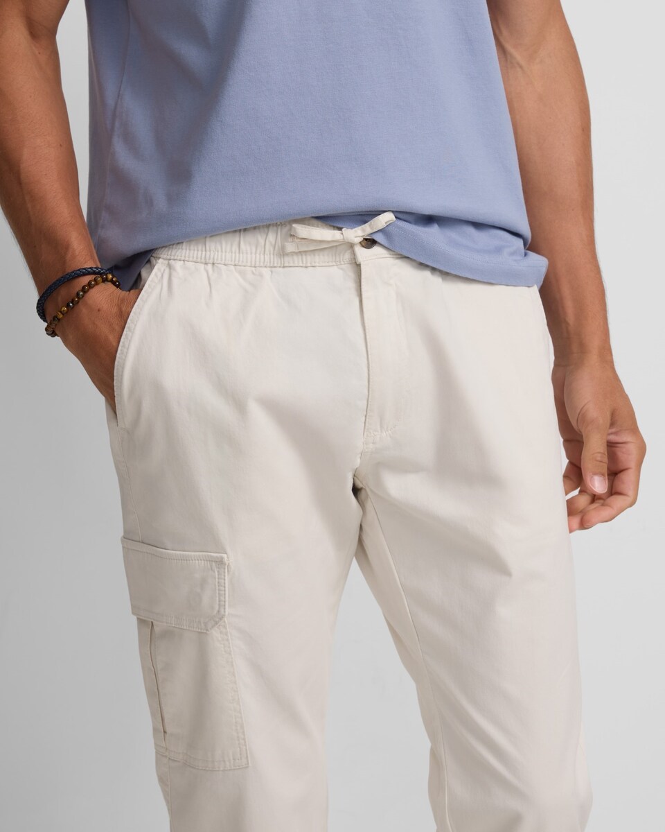 Calças Sport Cargo Comfort Pedra-3