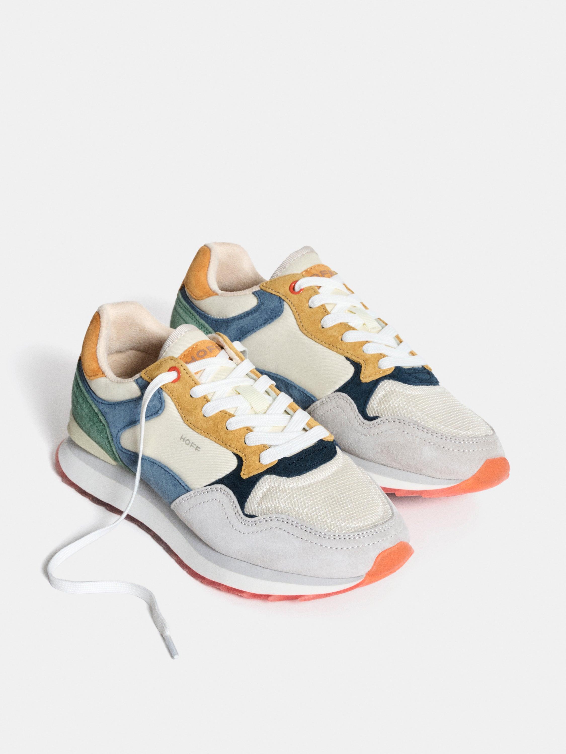 Sapatilhas Desportivas Bangkok Women em Pele Combinada Multicolor-3