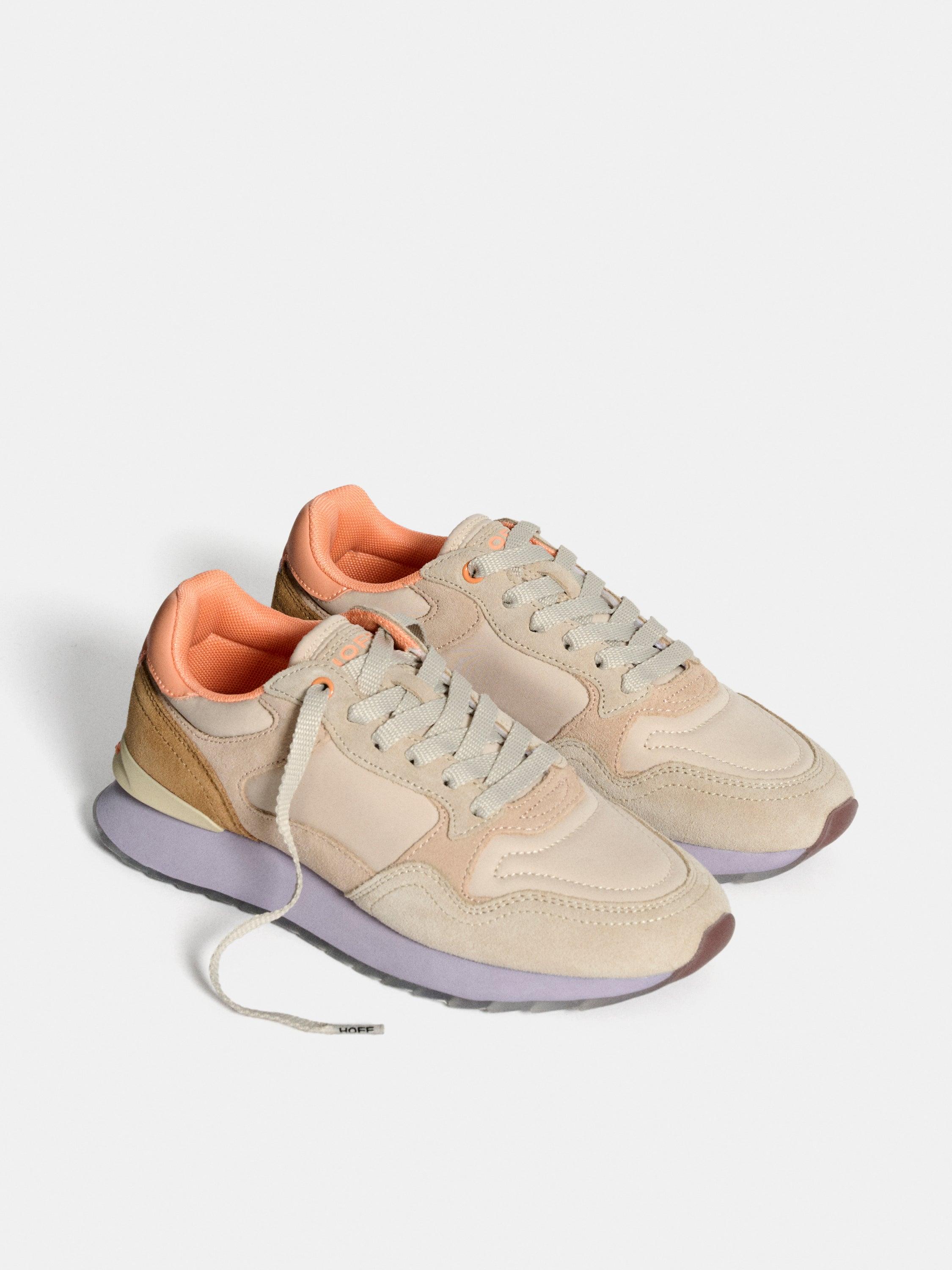 Sapatilhas Baixas em Pele com Sola de Borracha Natural-2