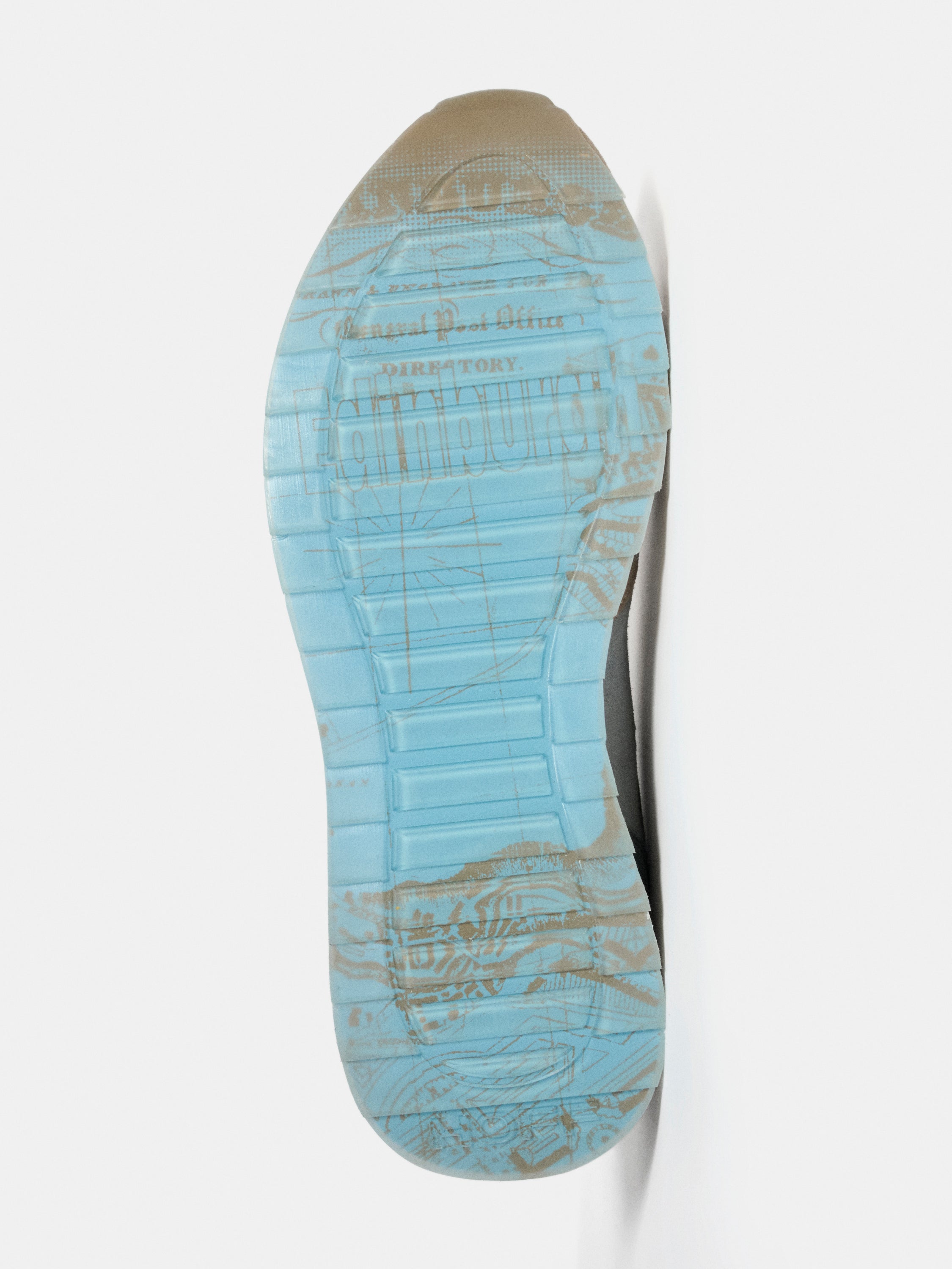 Sapatilhas em Pele com Atacadores Cinzento-4