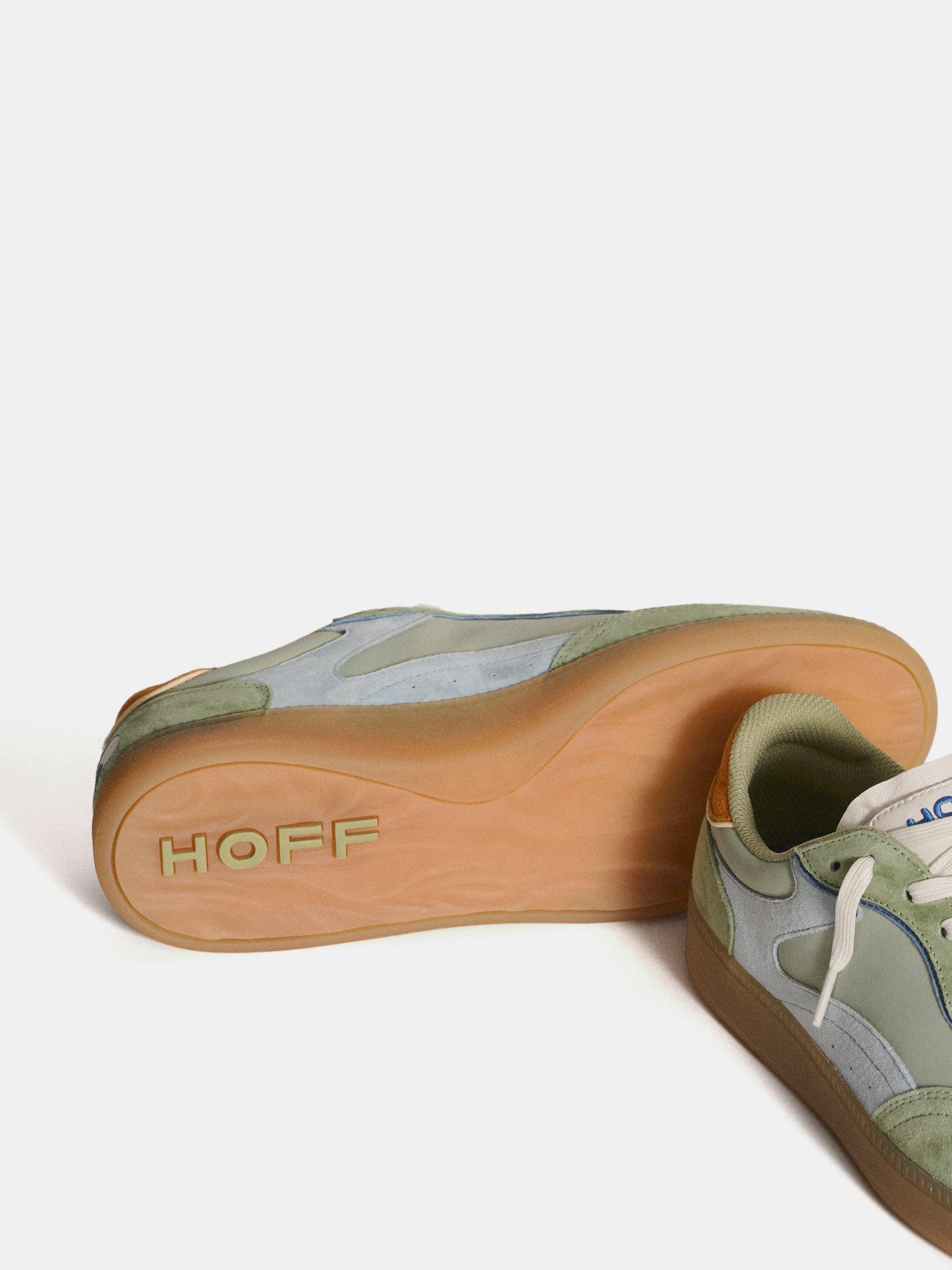 Sapatilhas Retro com Atacadores Verde-claro-3