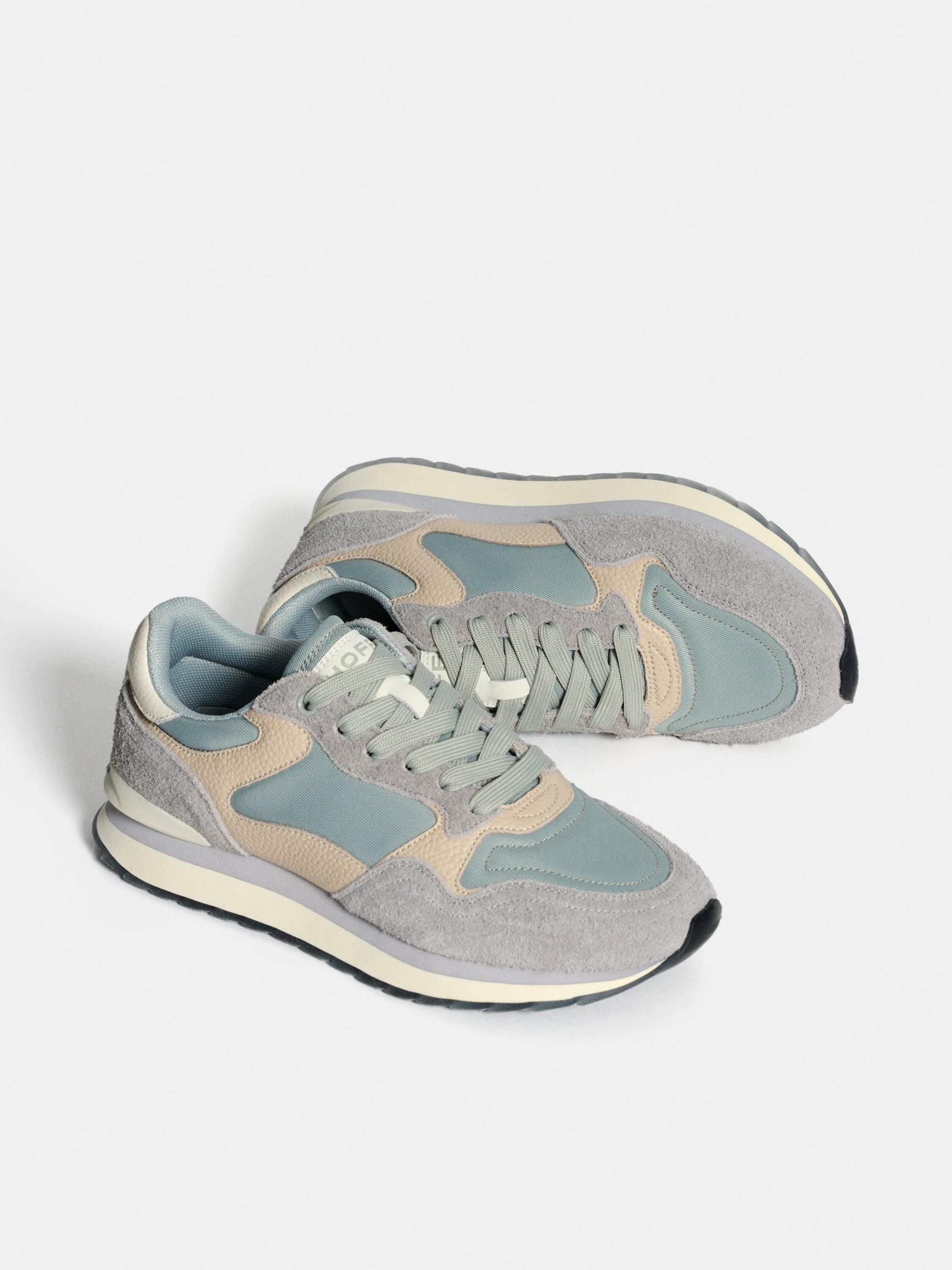 Sapatilhas Baixas em Pele com Sola de Borracha Multicolor-2