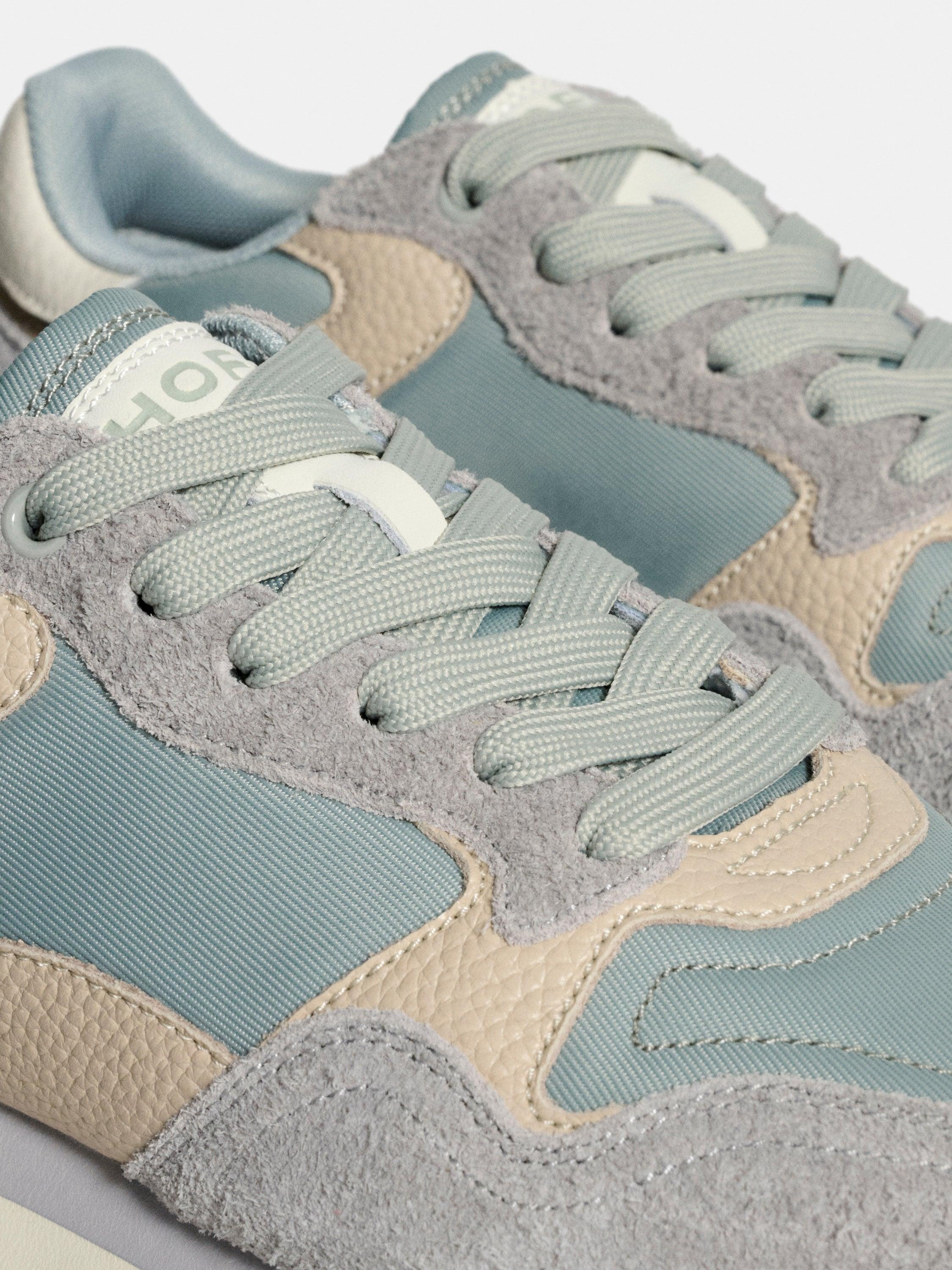 Sapatilhas Baixas em Pele com Sola de Borracha Multicolor-6