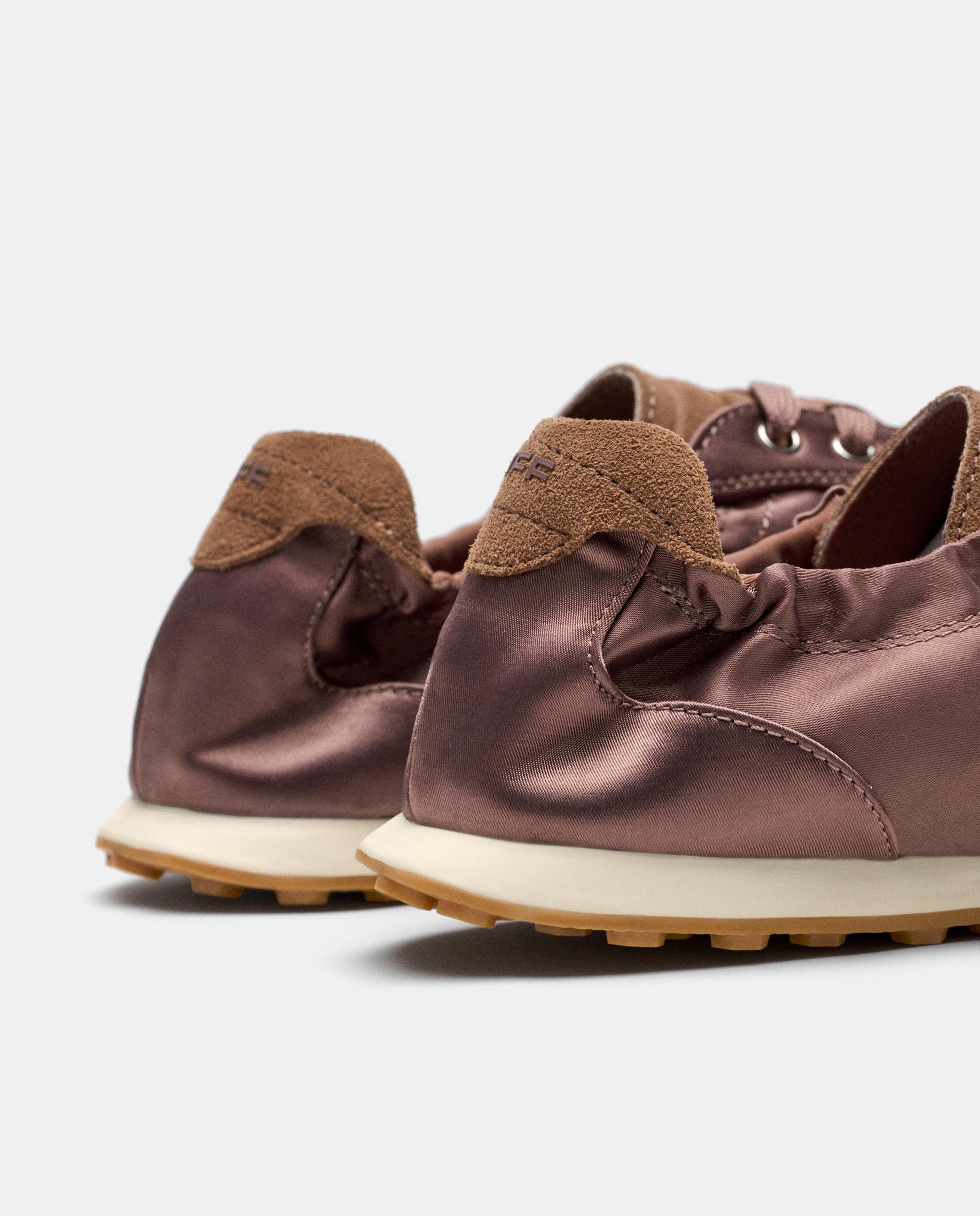 Sapatilhas Desportivas Bridge Satin Castanho-5