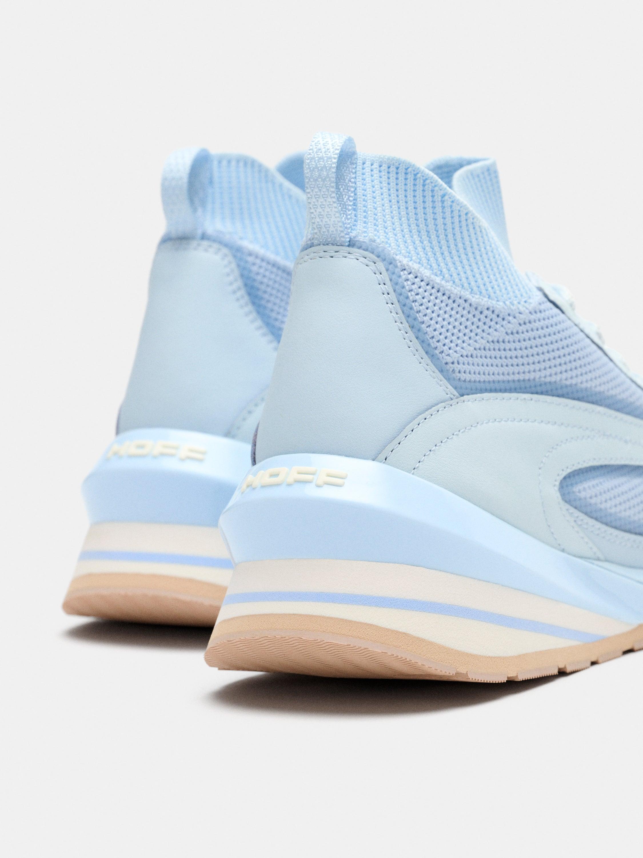 Sapatilhas Retro Running Flyknit Azul-claro-4