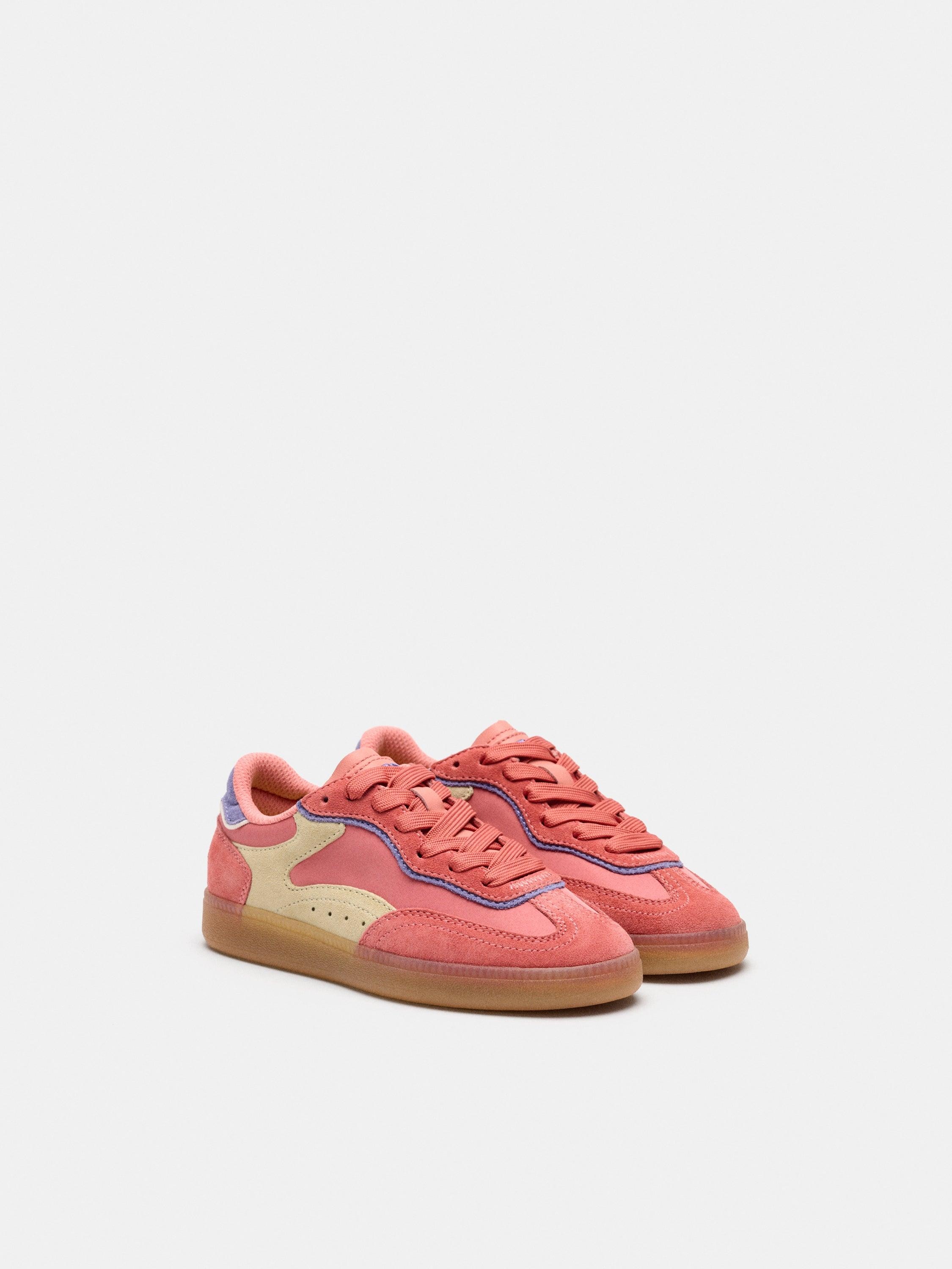 Sapatilhas Desportivas Park Kids com Reforço no Calcanhar Rosa-2