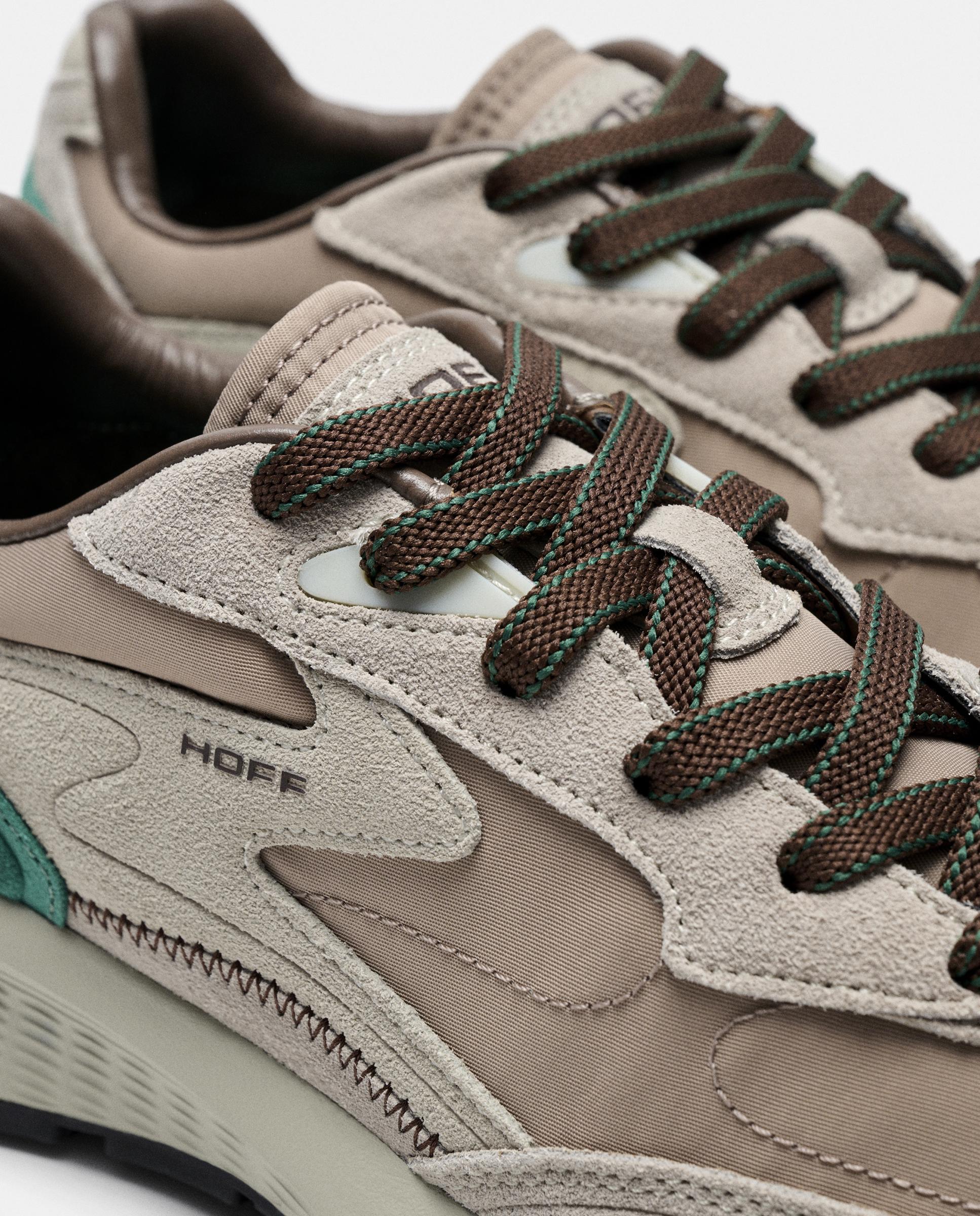 Sapatilhas Desportivas City Mkii de Pele Combinada Taupe-3