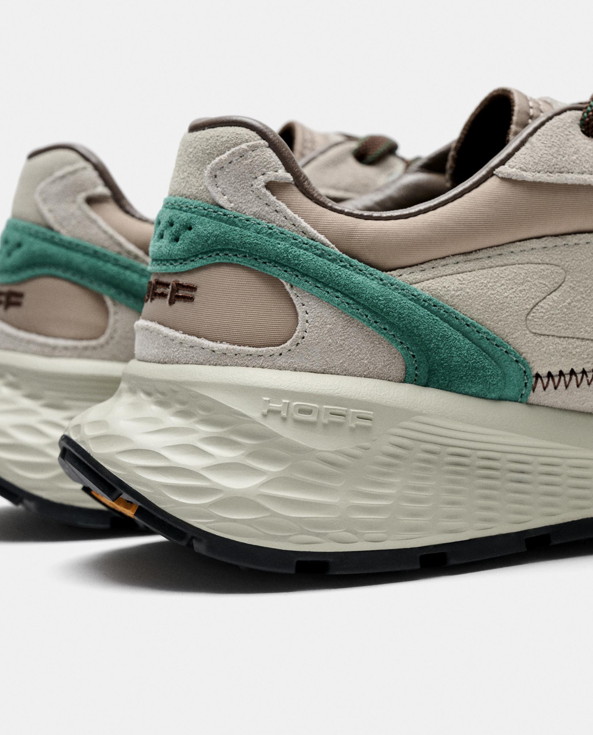 Sapatilhas Desportivas City Mkii de Pele Combinada Taupe-5