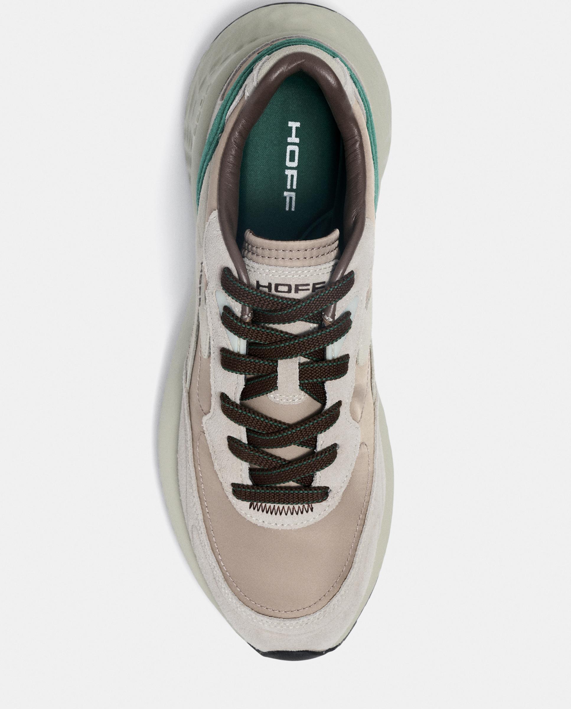 Sapatilhas Desportivas City Mkii de Pele Combinada Taupe-6