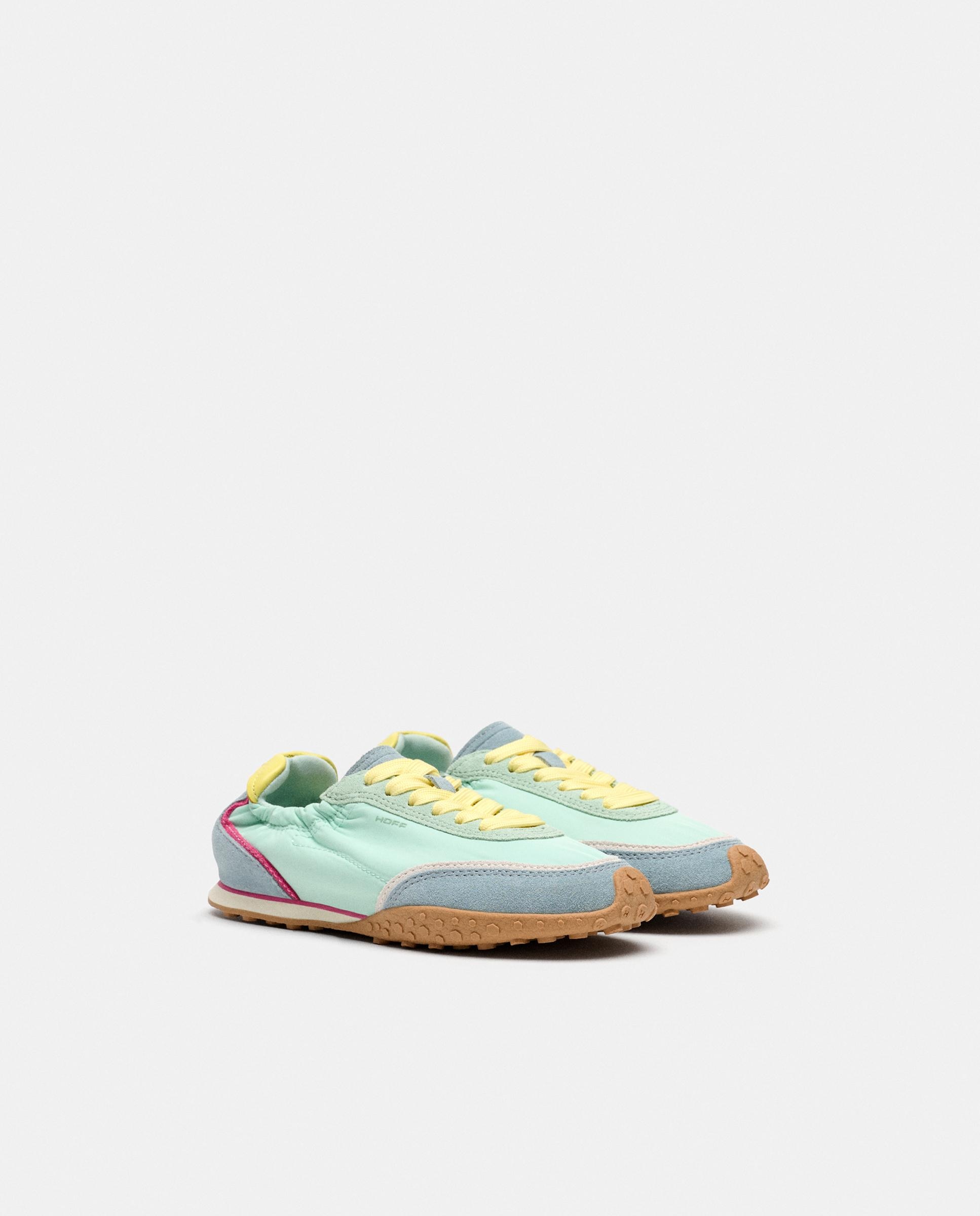 Sapatilhas Desportivas Bridge Dopamine Kids com Acabamento Acetinado Hoff Verde-menta-2