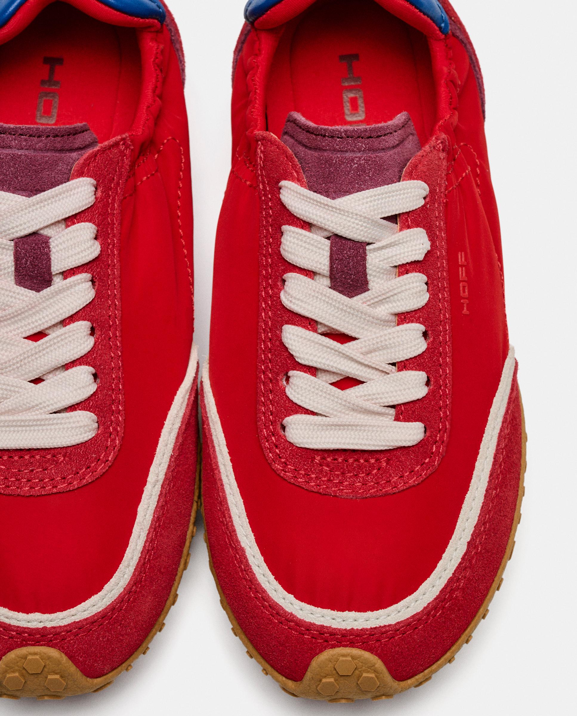 Sapatilhas Desportivas Bridge Dopamine Kids com Acabamento Acetinado Hoff Vermelho-4