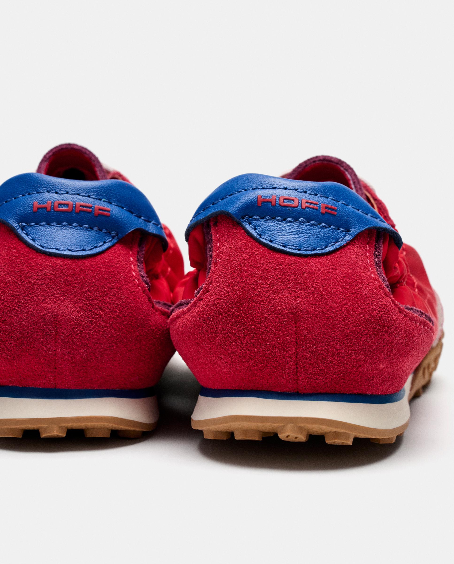 Sapatilhas Desportivas Bridge Dopamine Kids com Acabamento Acetinado Hoff Vermelho-5