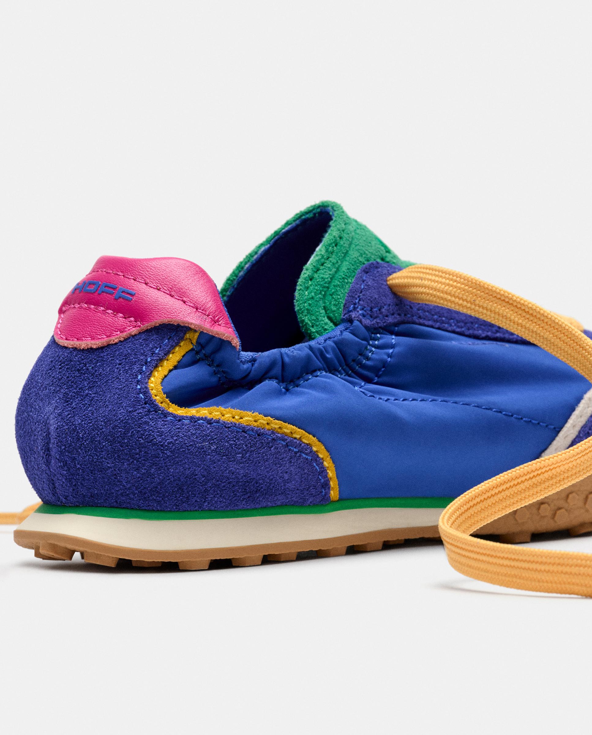 Sapatilhas Desportivas Bridge Dopamine Kids com Acabamento Acetinado Hoff Azul-elétrico-5