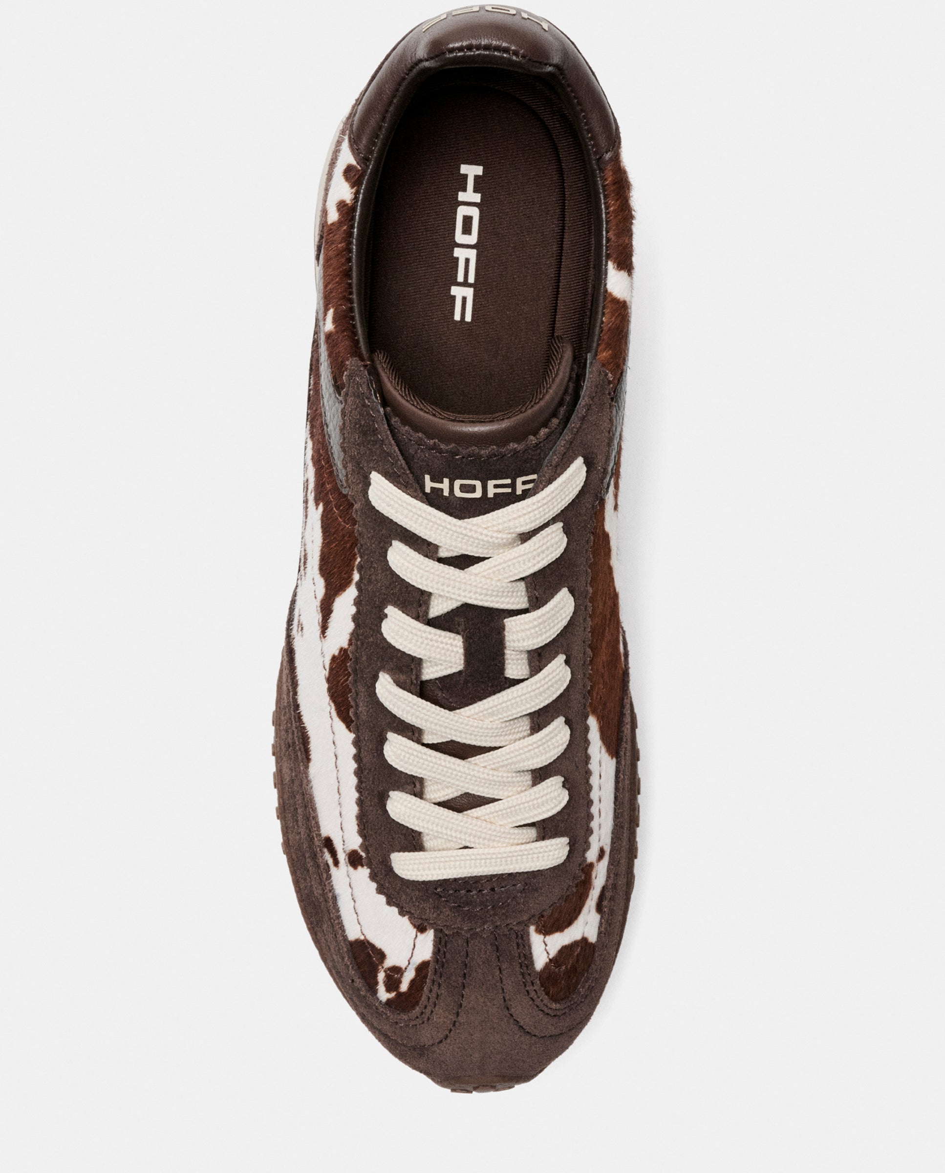 Sapatilhas Mkii Cow Print de Pele Castanho-3