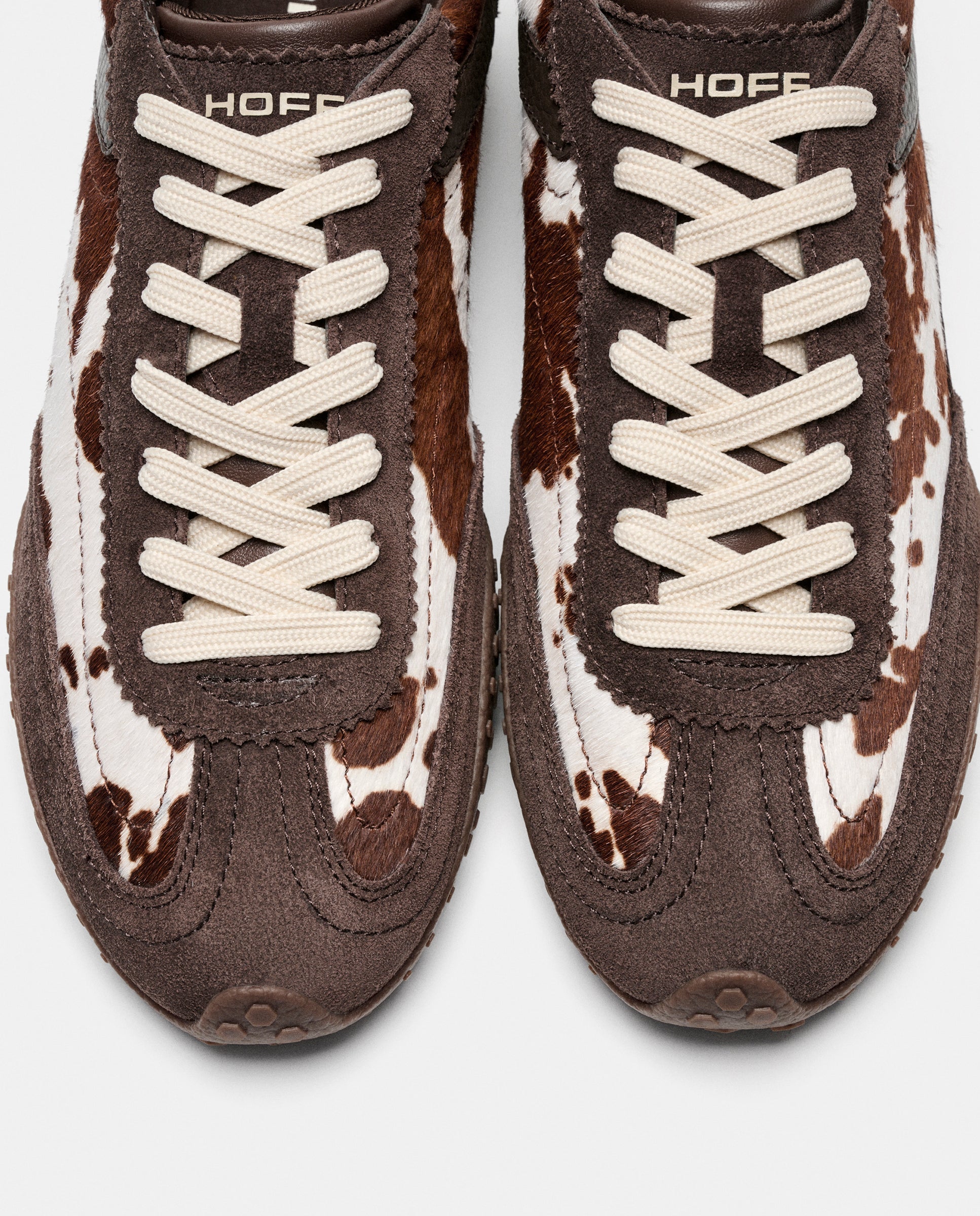 Sapatilhas Mkii Cow Print de Pele Castanho-5