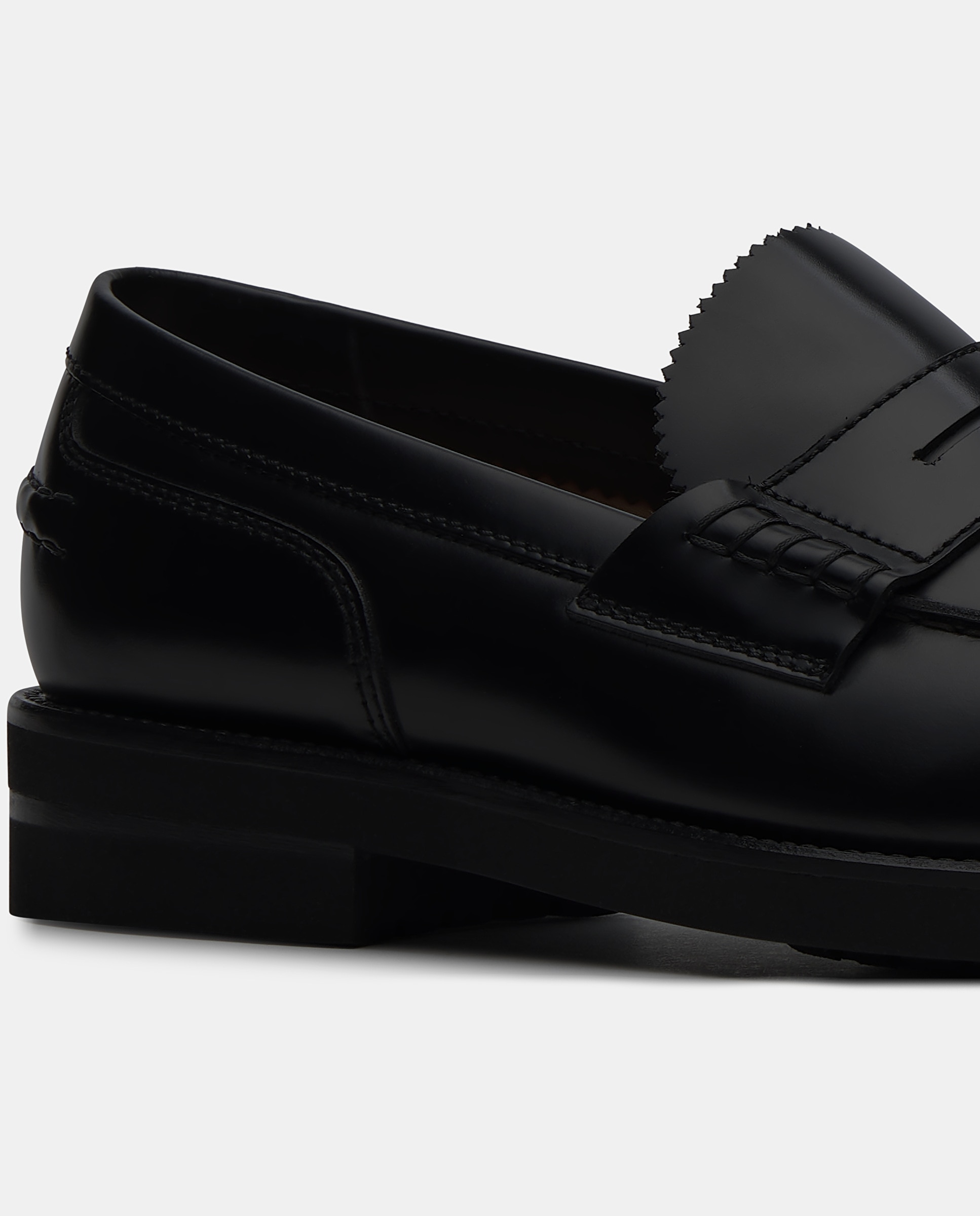 Mocassins Formais em Pele de Bovino Preto-4
