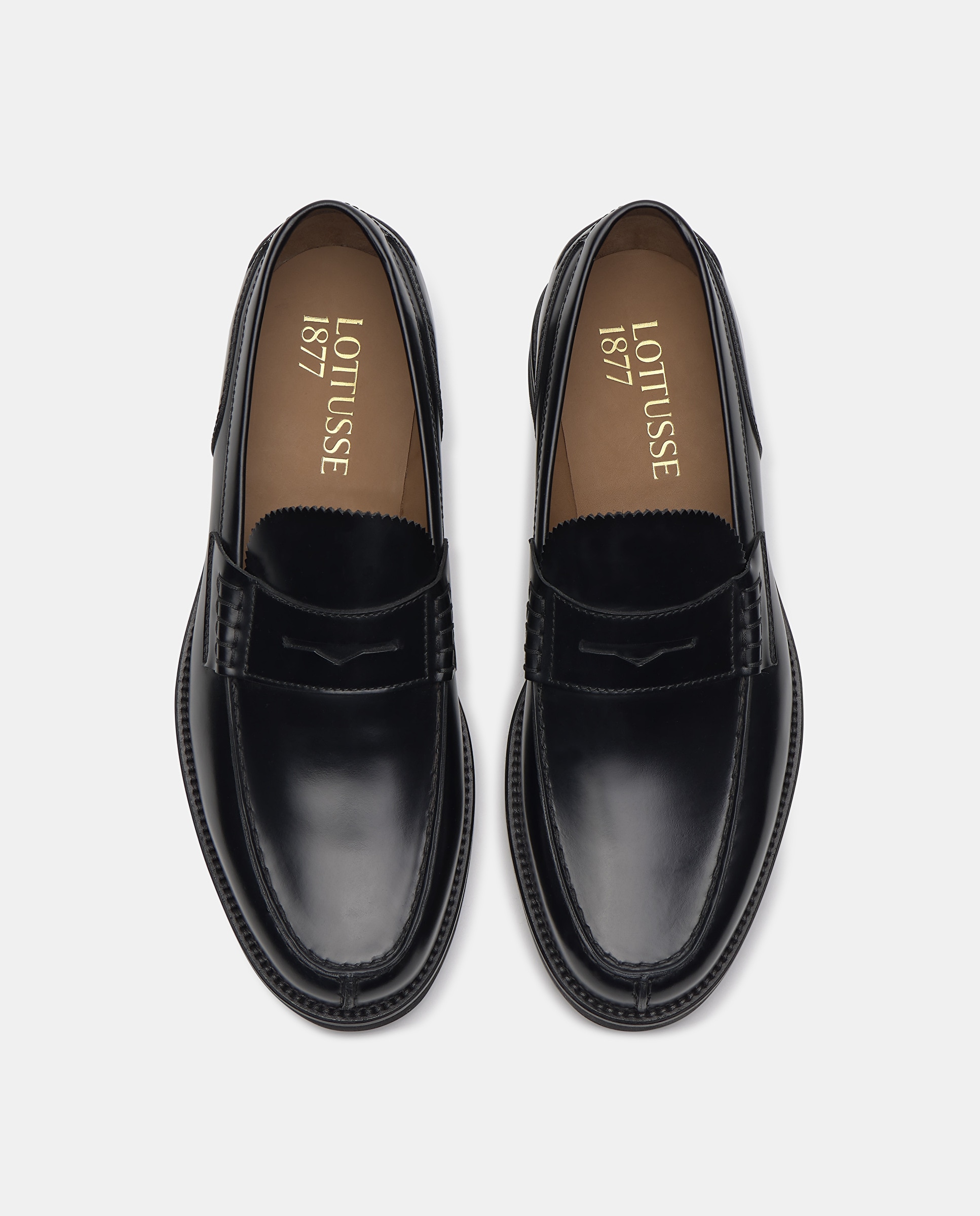Mocassins Formais em Pele de Bovino Preto-6