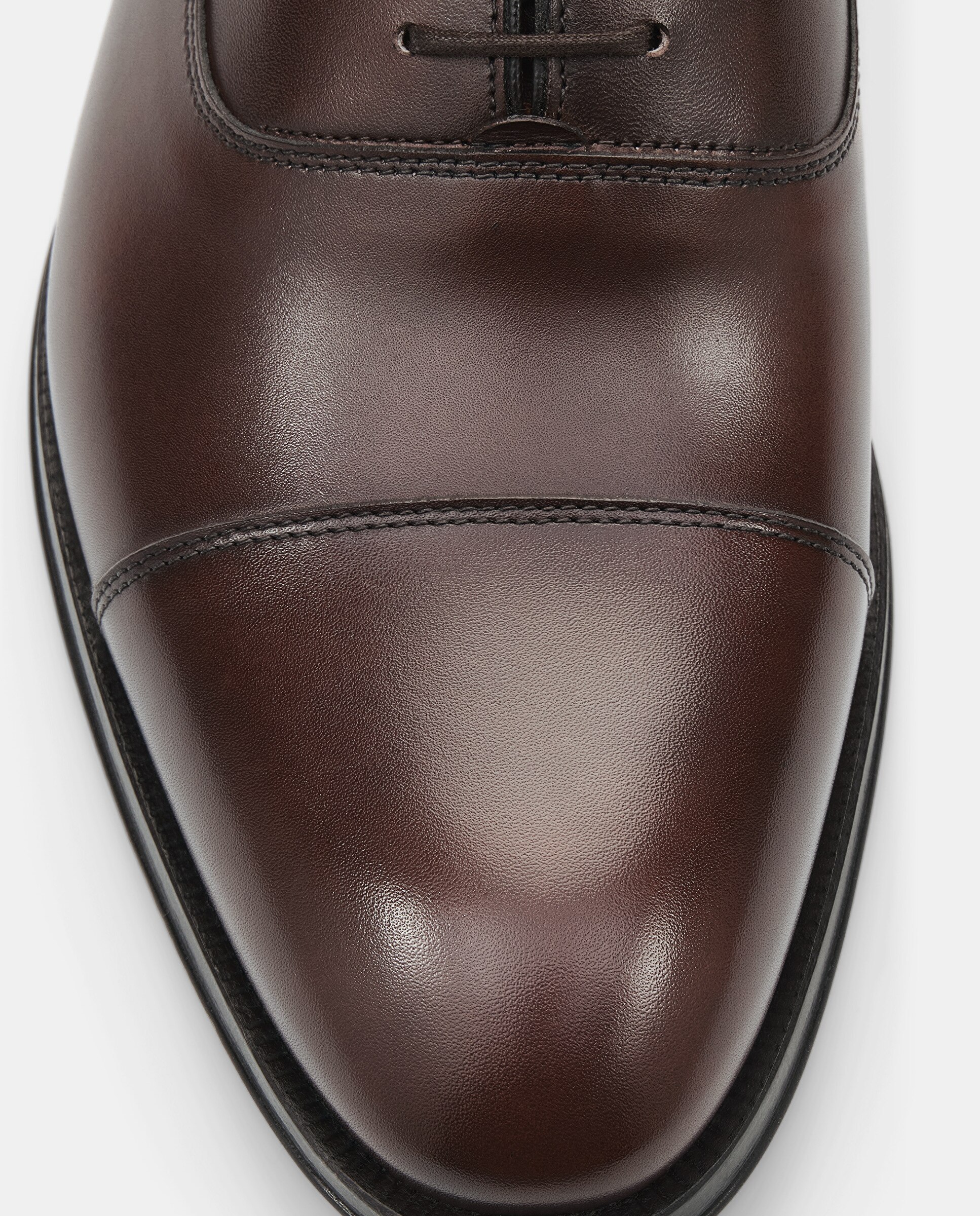 Sapatos Oxford Lenox de Pele Bovino Moca-4