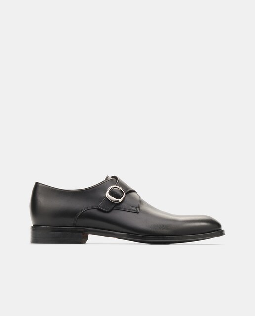 Imagem 0 de Bluchers Lenox de Pele com Fivelas