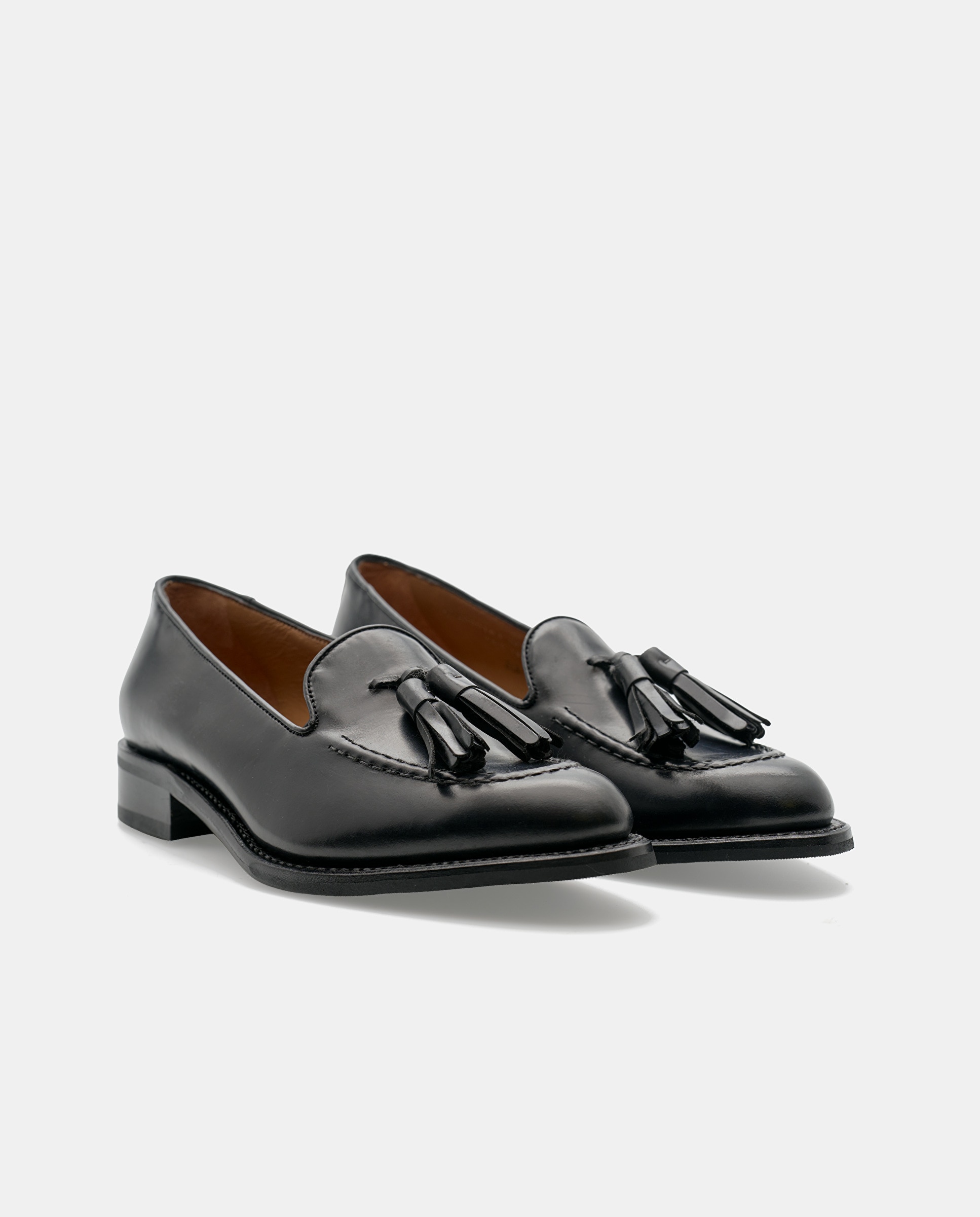 Mocassins Cambridge de Pele Bovino Preto-2