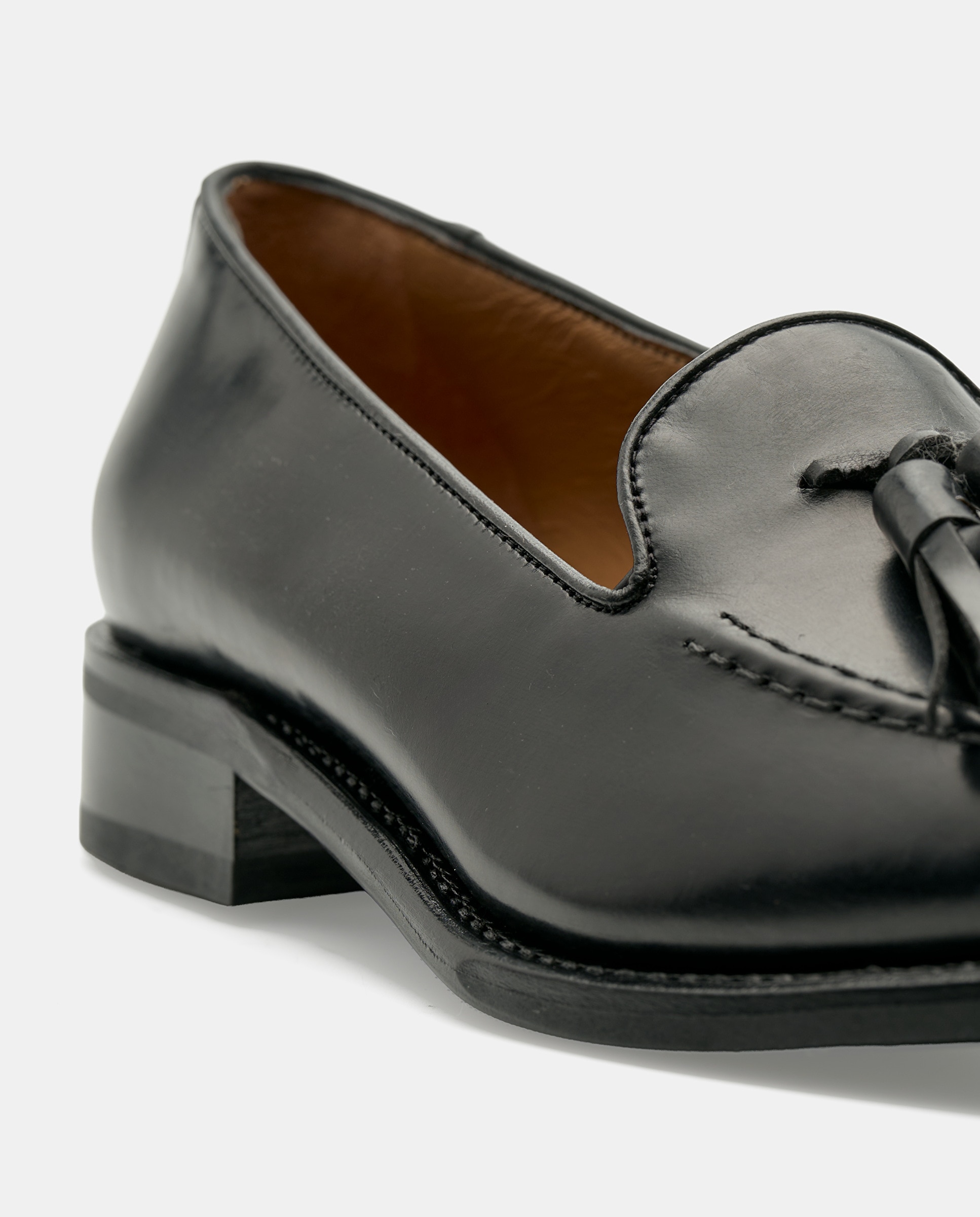 Mocassins Cambridge de Pele Bovino Preto-4