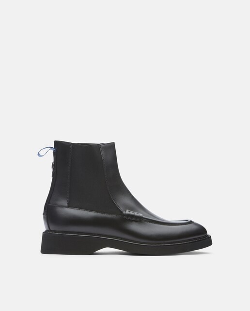 Imagem 0 de Botins em Pele Escovada - Preto