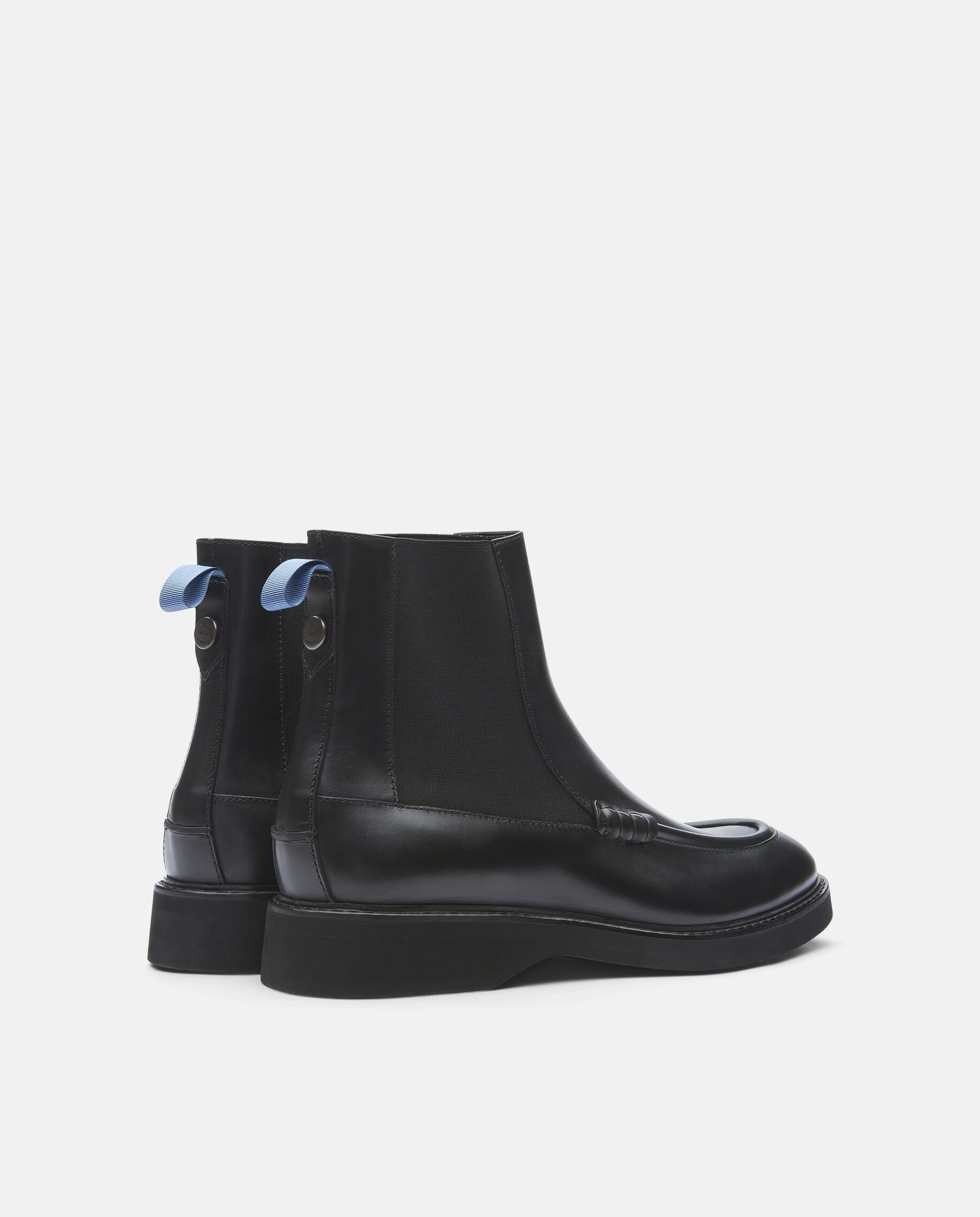 Botins em Pele Escovada - Preto Preto-3
