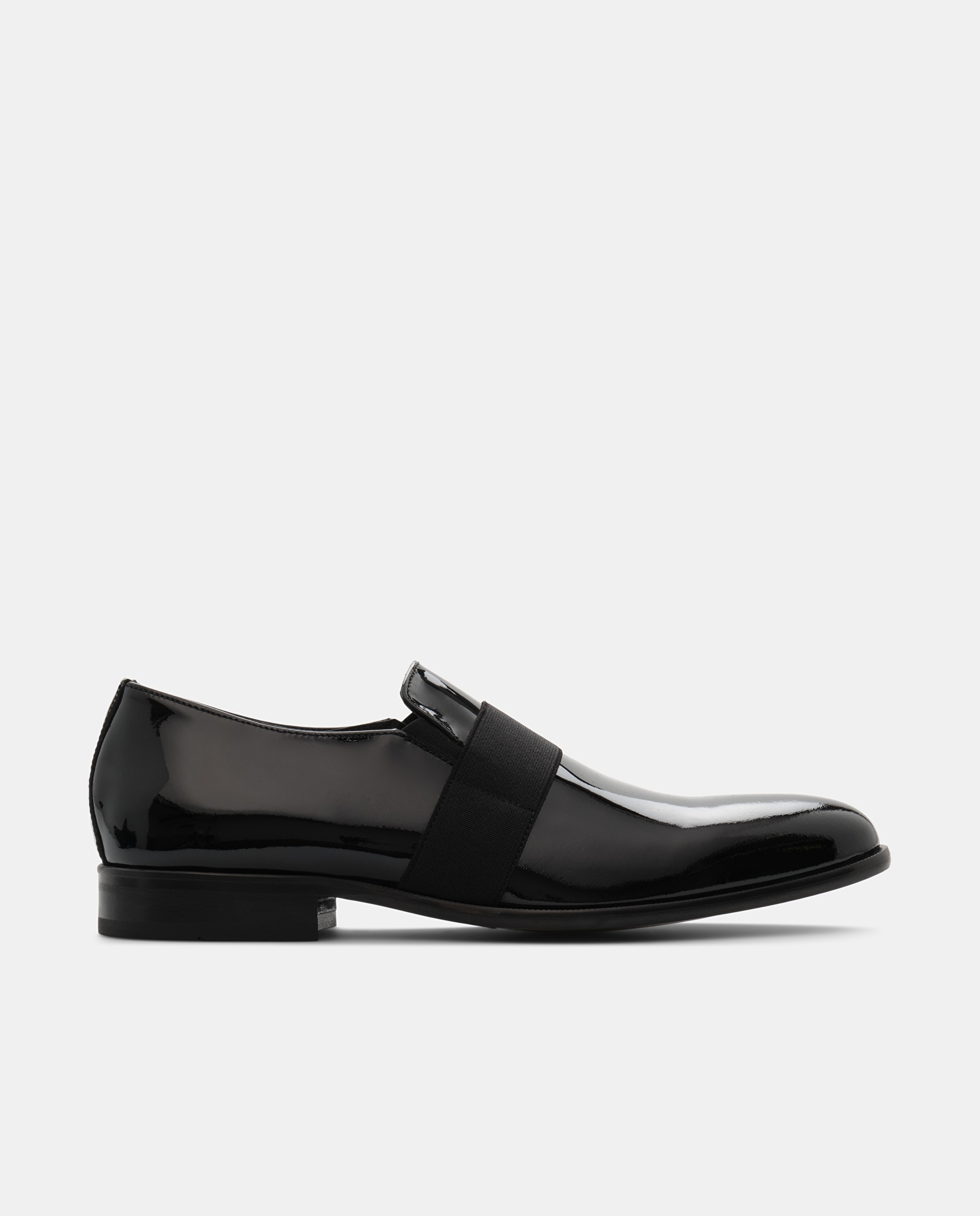 Mocassins com Tira Regency de Pele de Bovino em Preto Preto-1