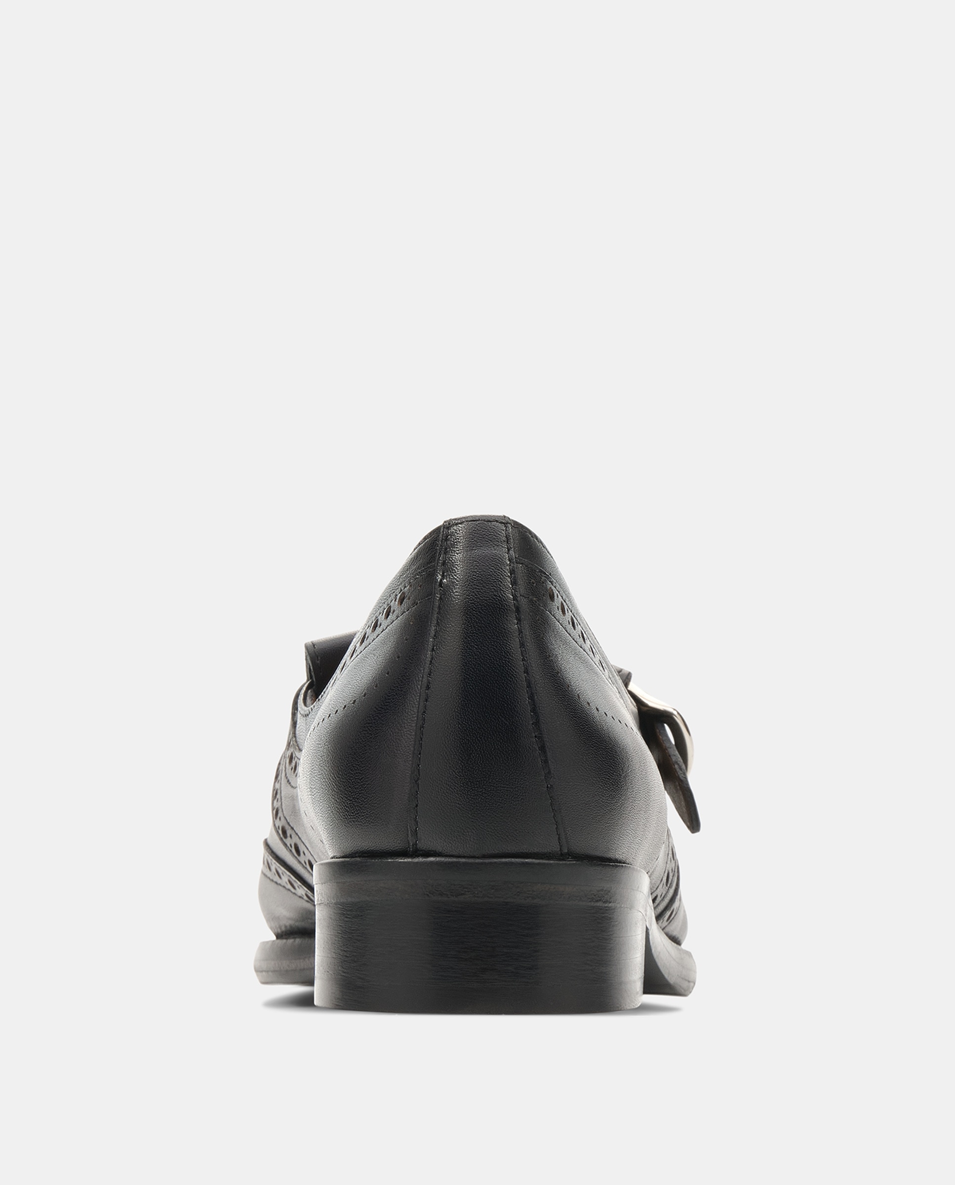 Sapatos Fivela Deia em Pele de Bovino Preto-3