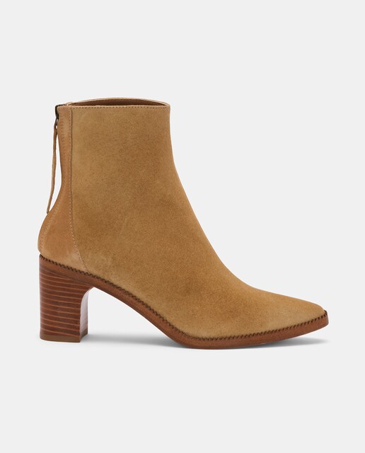 Imagem 0 de Botins Germain de Pele com Fecho de Correr