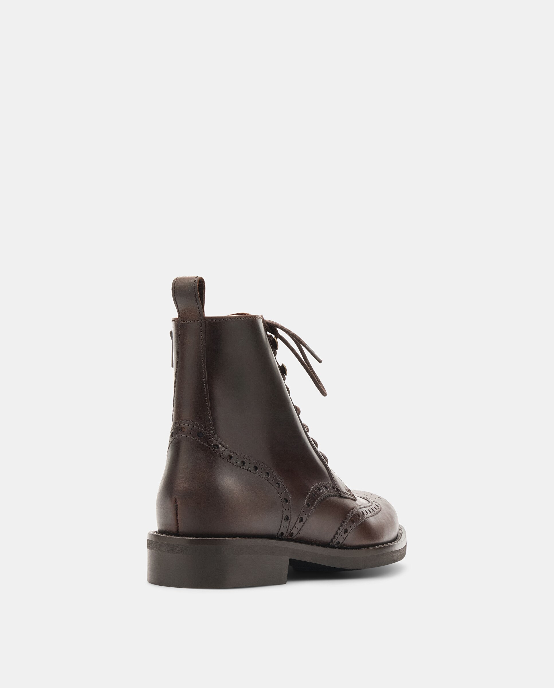 Botins em Pele PV Chelsea Castanho-3