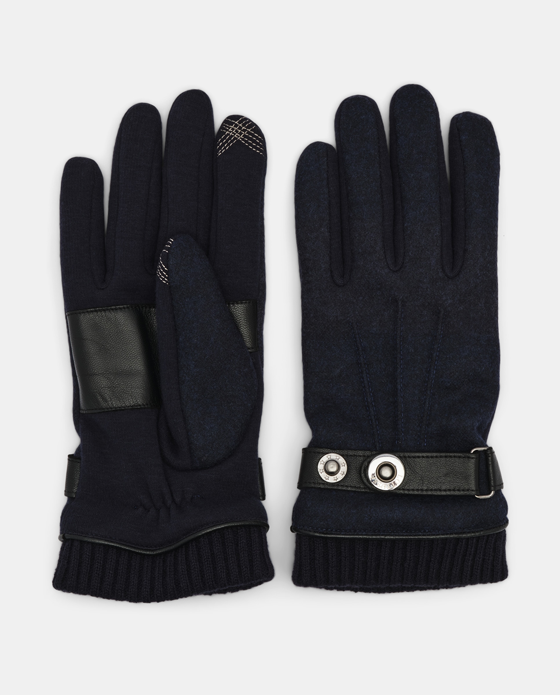 Luvas de Poliéster Azul-marinho-1