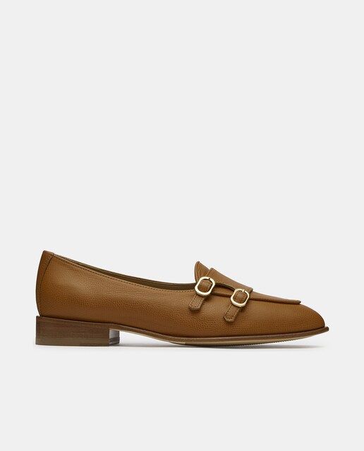 Imagem 0 de Bluchers Soller com Fivela Dupla em Pele