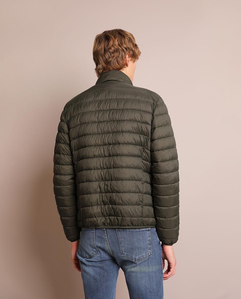Plumífero Acolchoado Slim Fit Caqui-2