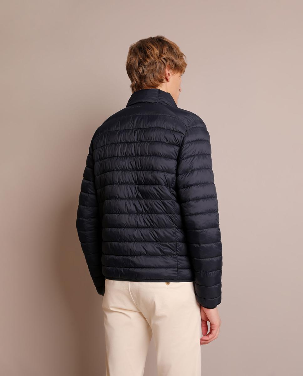 Casaco Acolchoado com Fecho Zip Navy-2