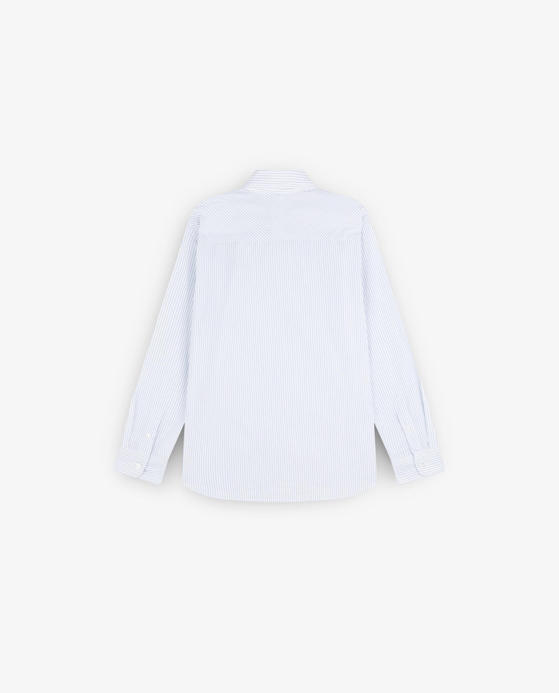 Camisa Infantil de Algodão com Caveira Bordada Azul-5