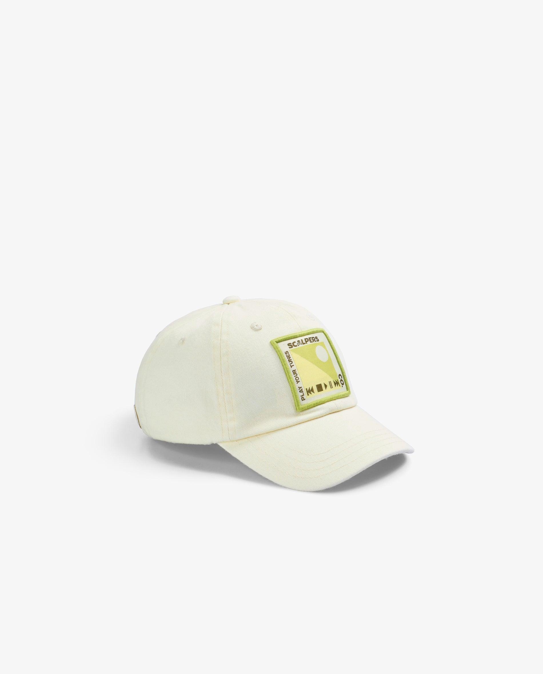 Boné Infantil com Patch e Fecho Ajustável Scalpers Branco-1