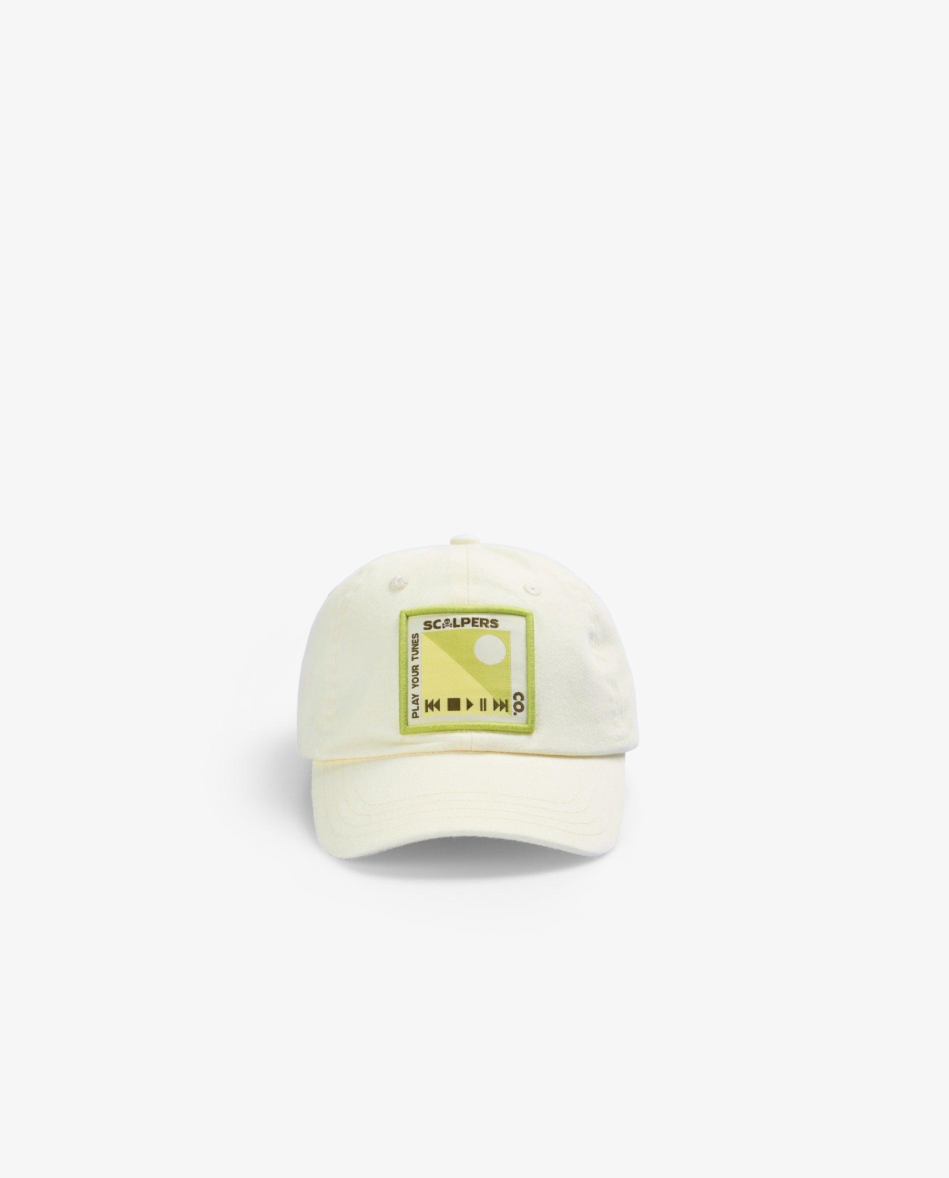 Boné Infantil com Patch e Fecho Ajustável Scalpers Branco-2