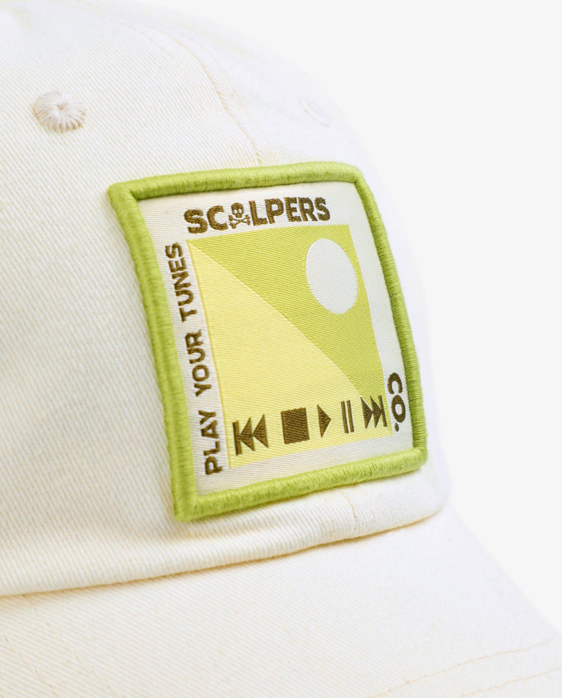 Boné Infantil com Patch e Fecho Ajustável Scalpers Branco-5