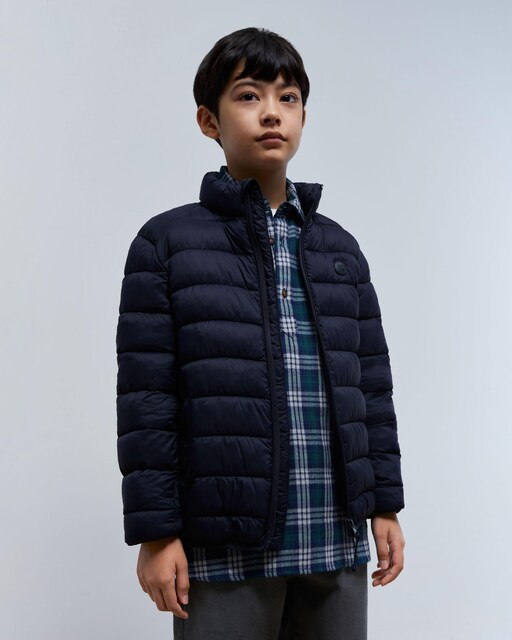 Imagem 0 de Blusão Acolchoado Infantil com Fecho Zip