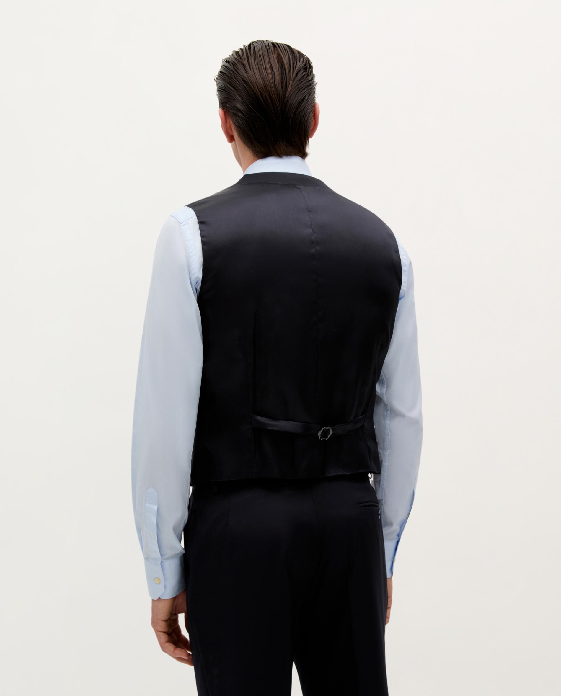 Blazer Regular Fit de Lã Navy-8