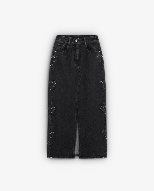 Imagem 0 de Saia Denim Midi