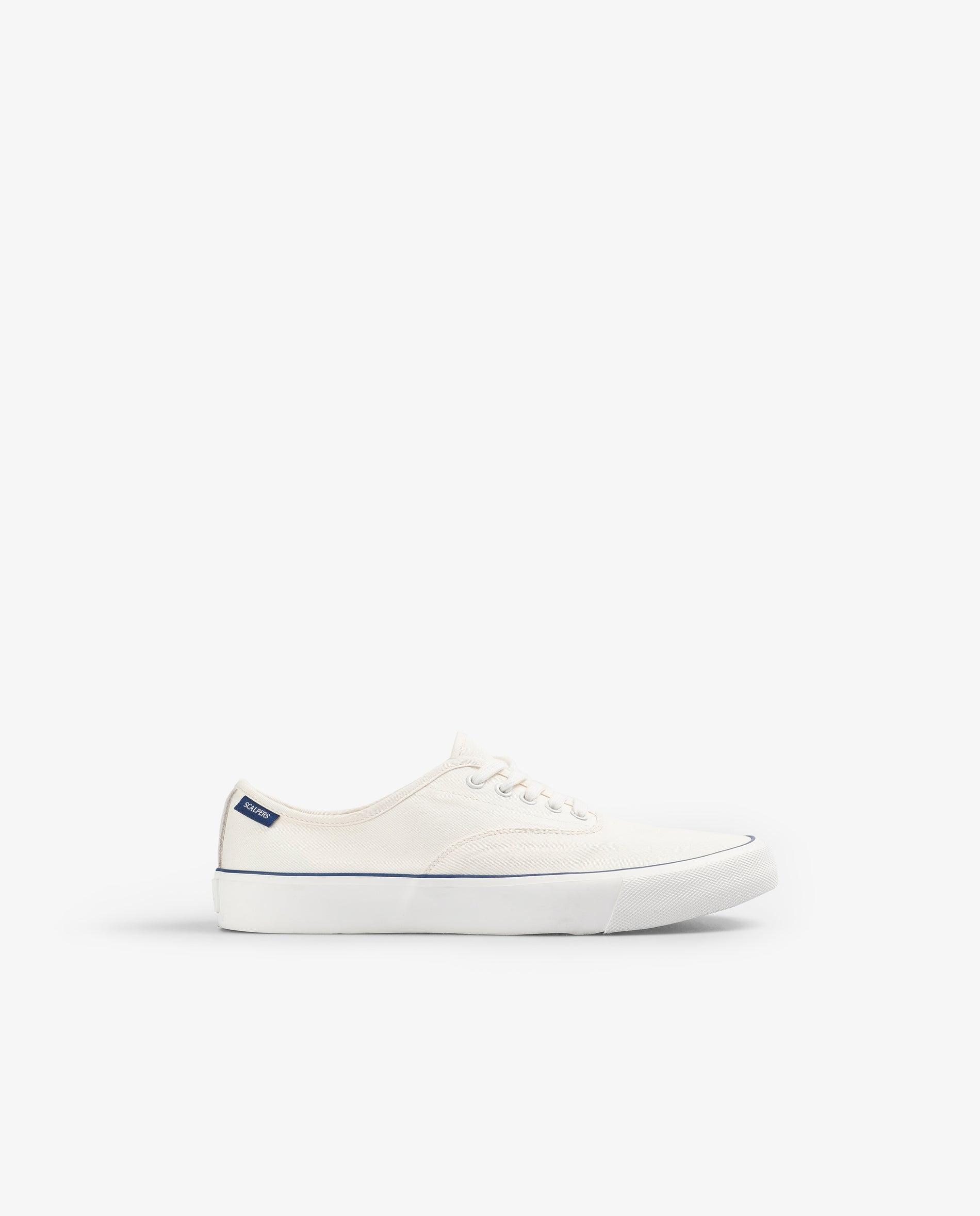Sapatilhas Desportivas Baixas com Atacadores Branco-1