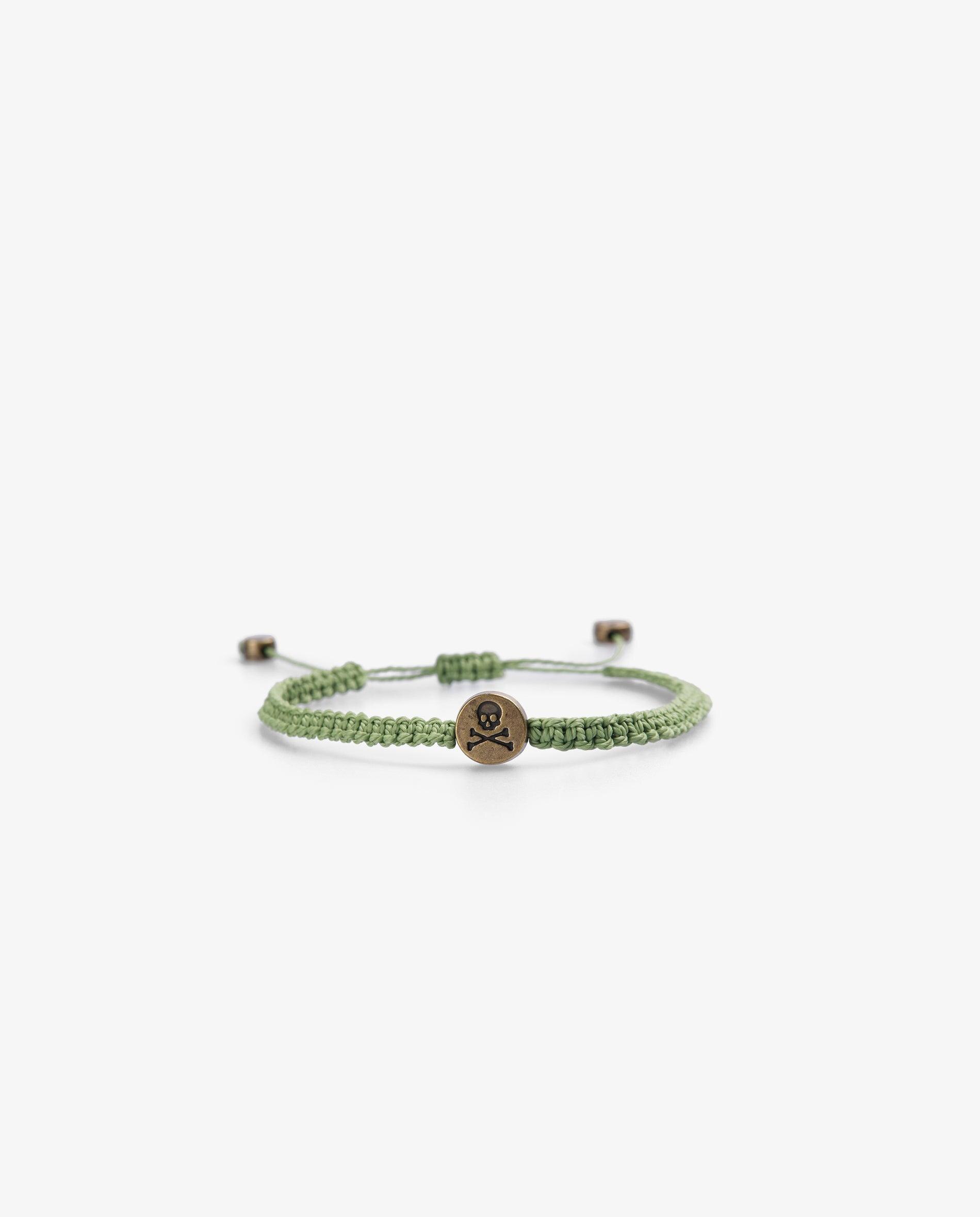Pulseira Ajustável com Logo Verde-claro-1