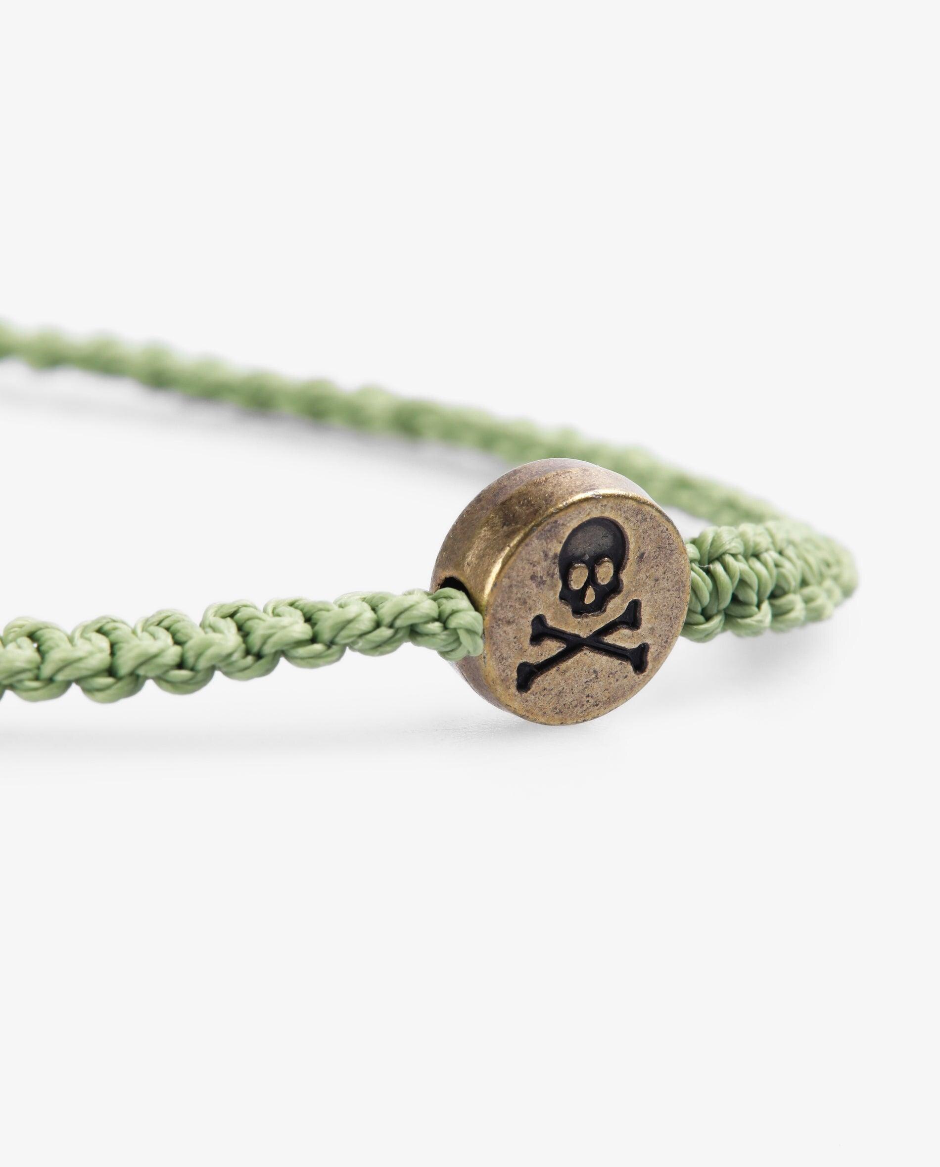 Pulseira Ajustável com Logo Verde-claro-3