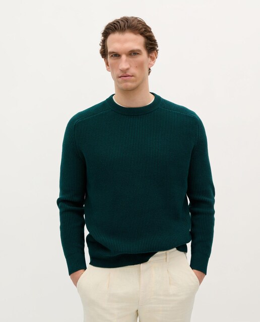 Imagem 0 de Camisola Regular Fit de Algodão