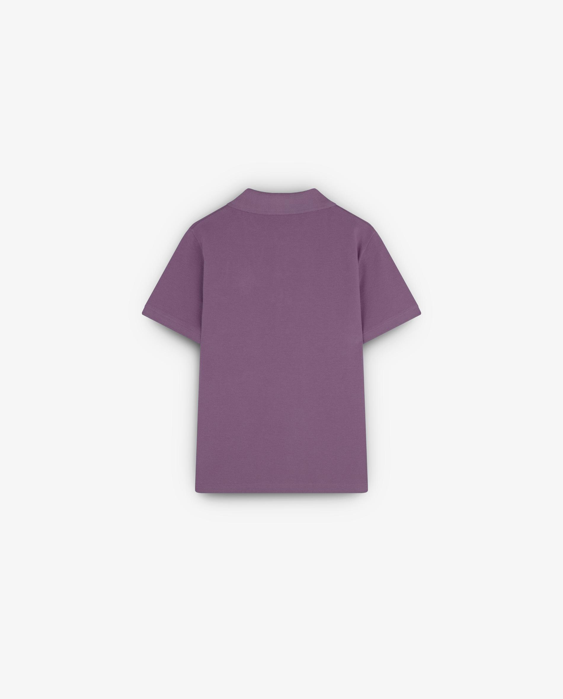 Polo Infantil Regular Fit de Algodão Scalpers Roxo-5