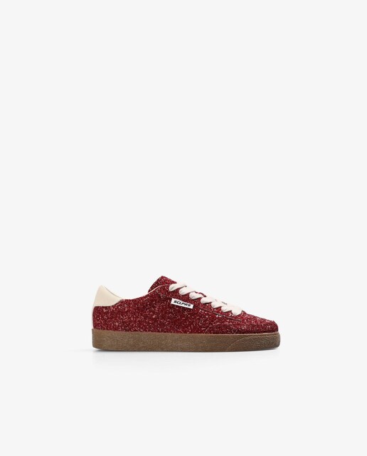 Imagem 0 de Sapatilhas Desportivas com Glitter e Atacadores