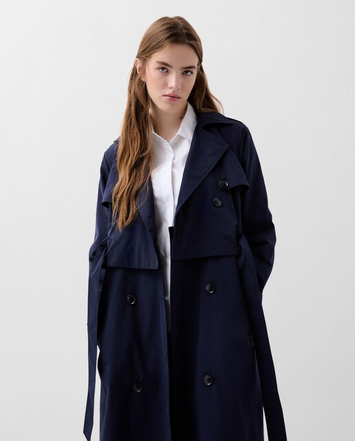 Imagem 0 de Gabardina Tipo Trench Amovível com Cinto