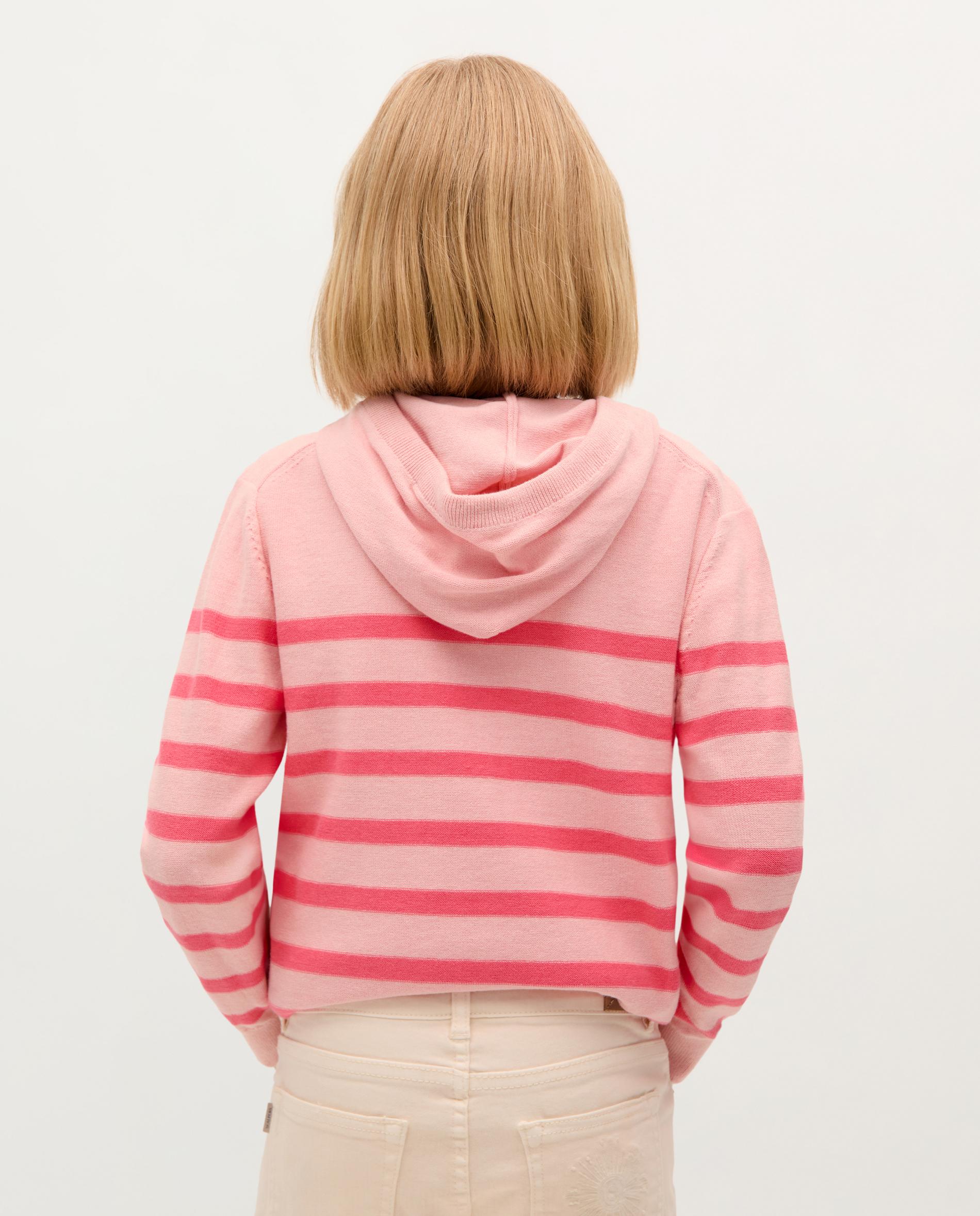 Sweatshirt Infantil de Malha com Capuz Scalpers Coral-2